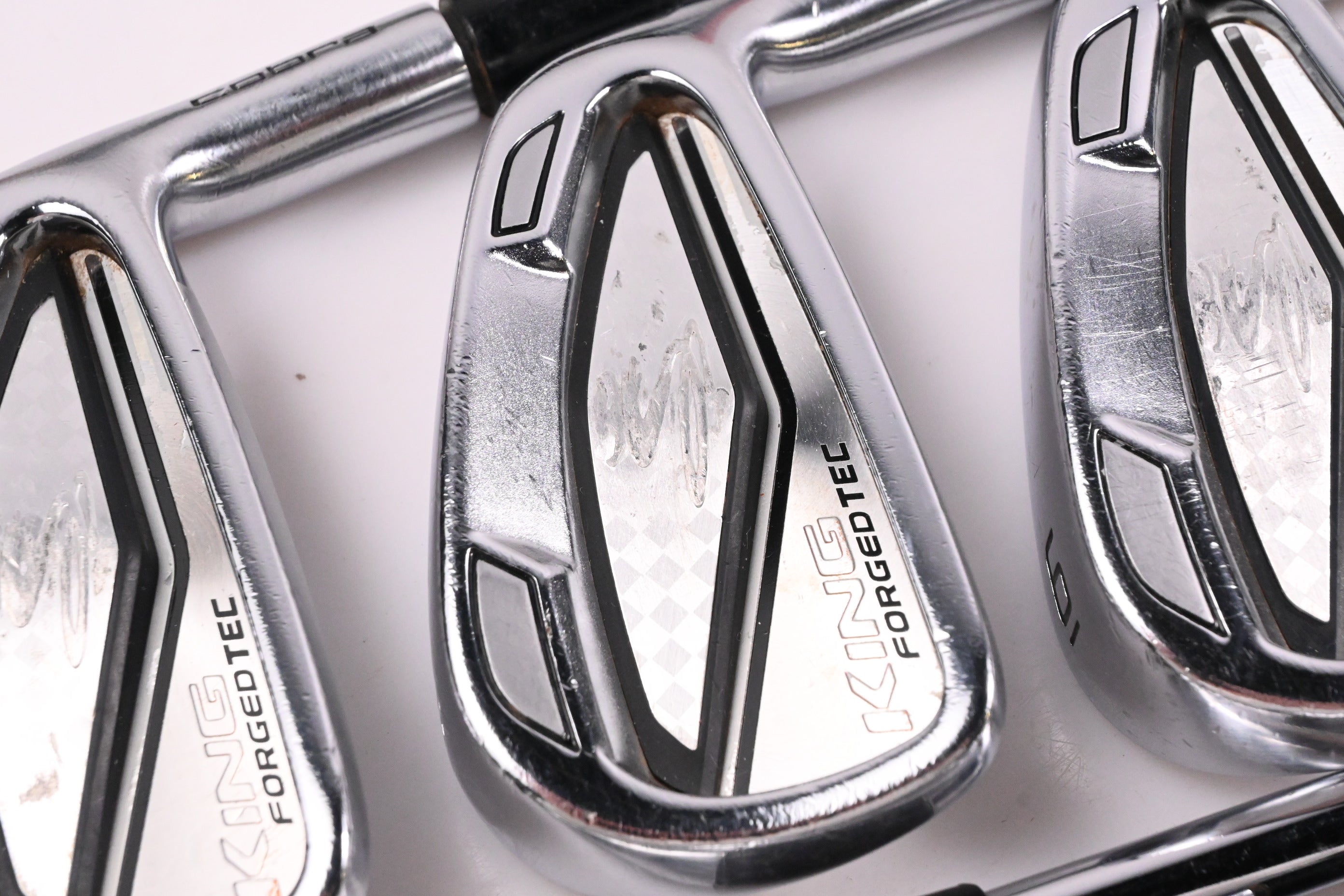 Cobra King Forged Tec Irons / 4-9i / Stiff Flex Cobra Shafts