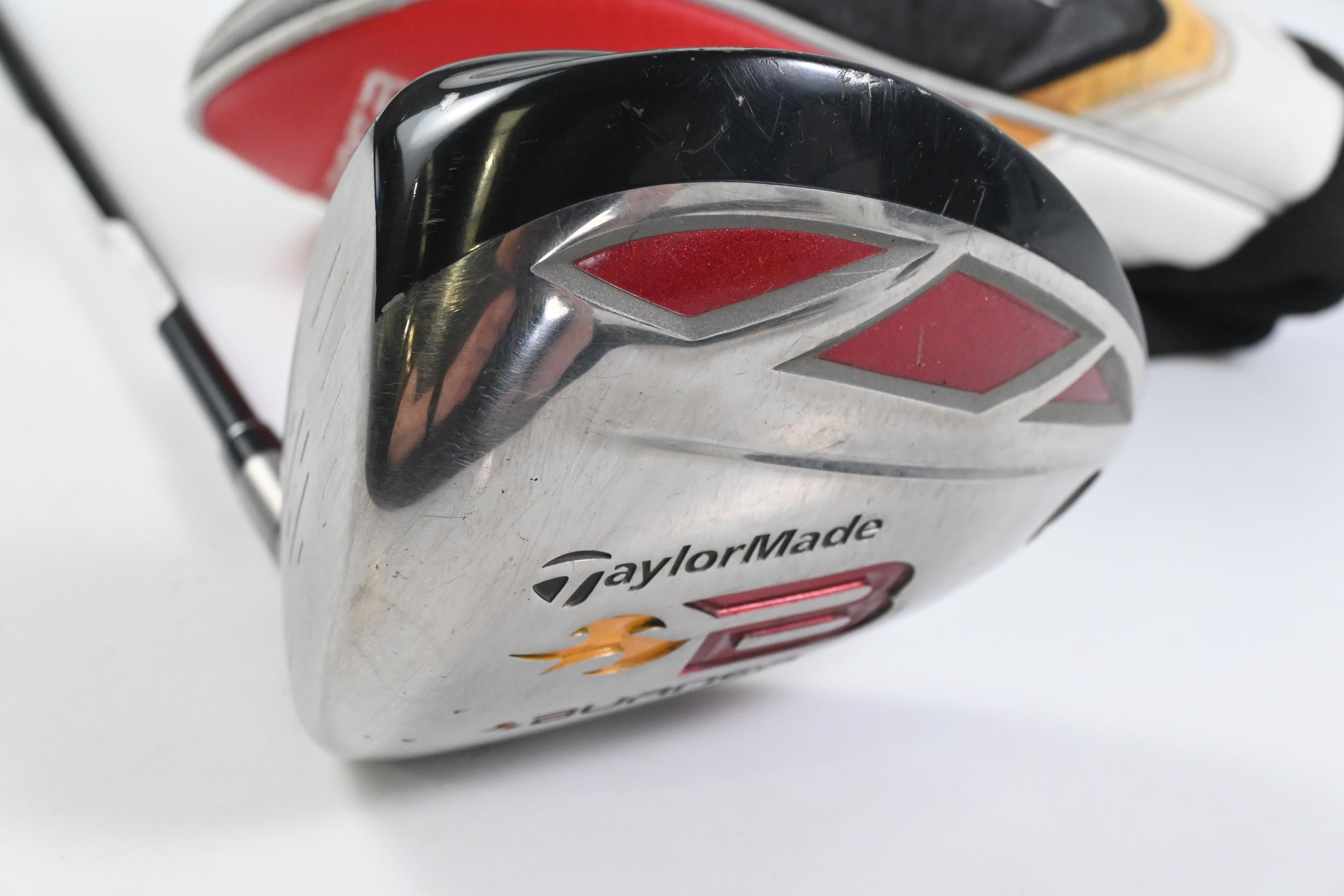 Left Hand Taylormade Burner 2008 Driver / 10.5 Degree / Regular Flex REAX 49