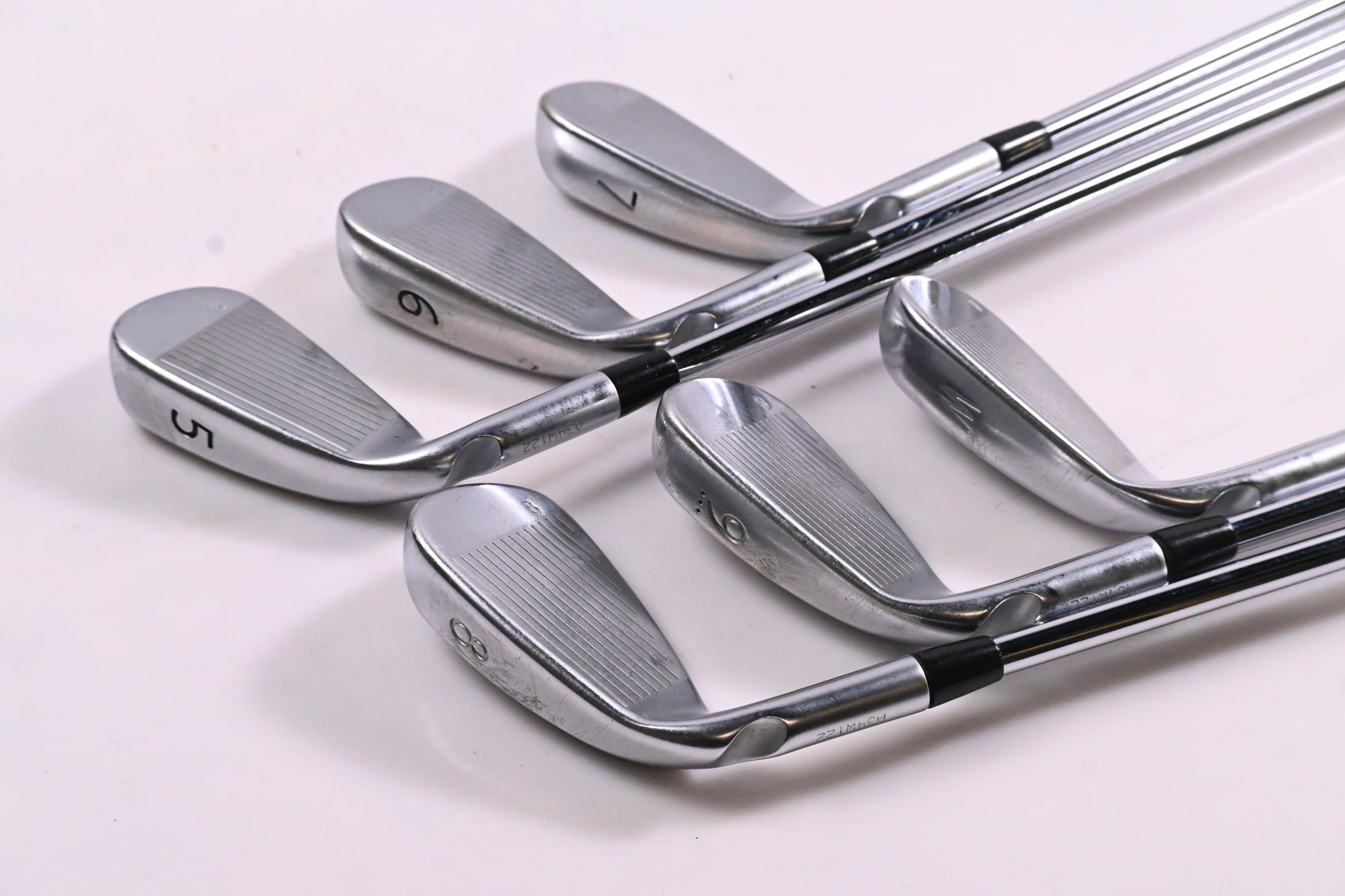 Ping G400 Irons / 5-PW / Black Dot / Regular Flex Ping AWT 2.0 Shafts
