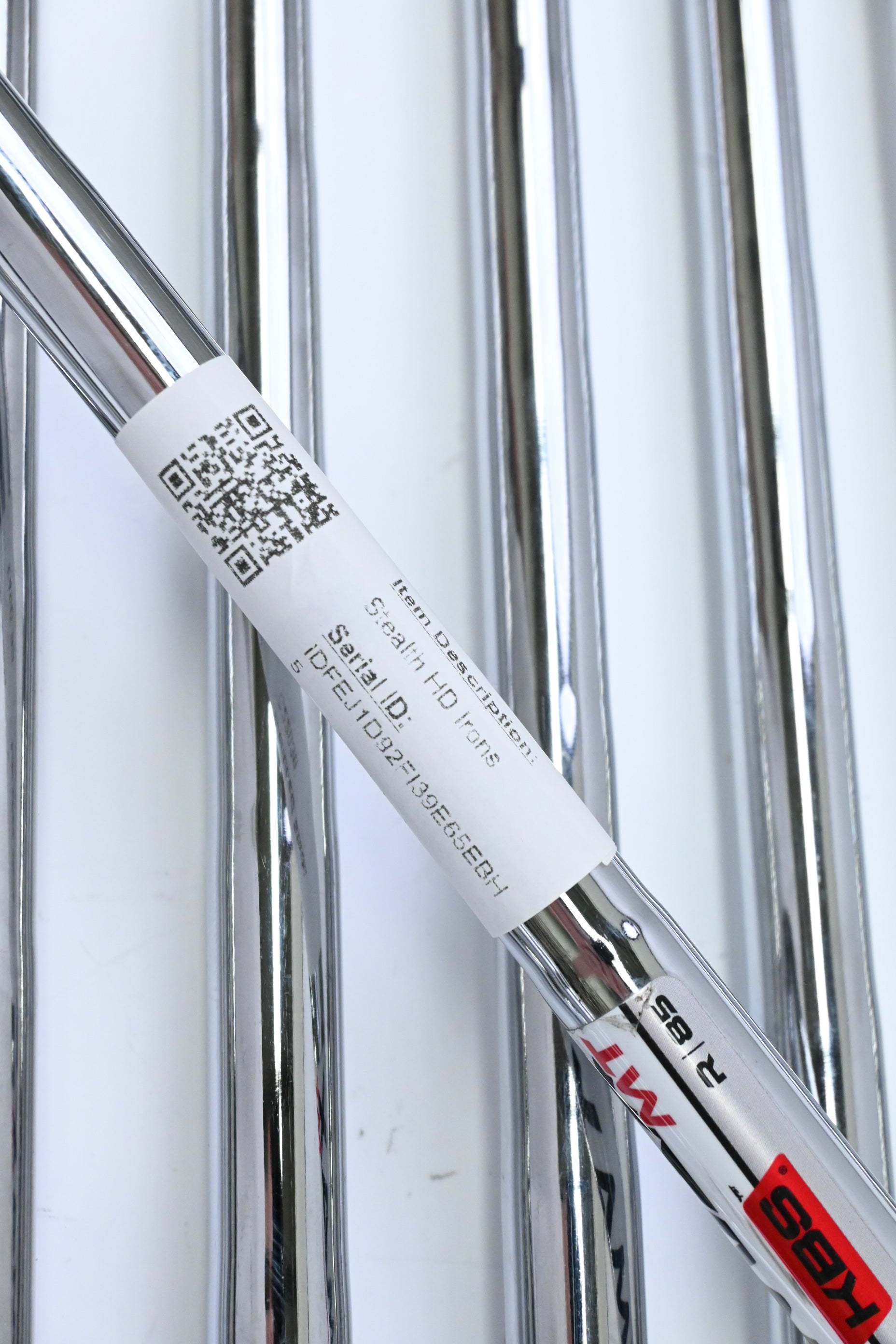Taylormade Stealth HD Irons / 5-PW+SW+LW / Regular Flex KBS Max MT 85 Shafts