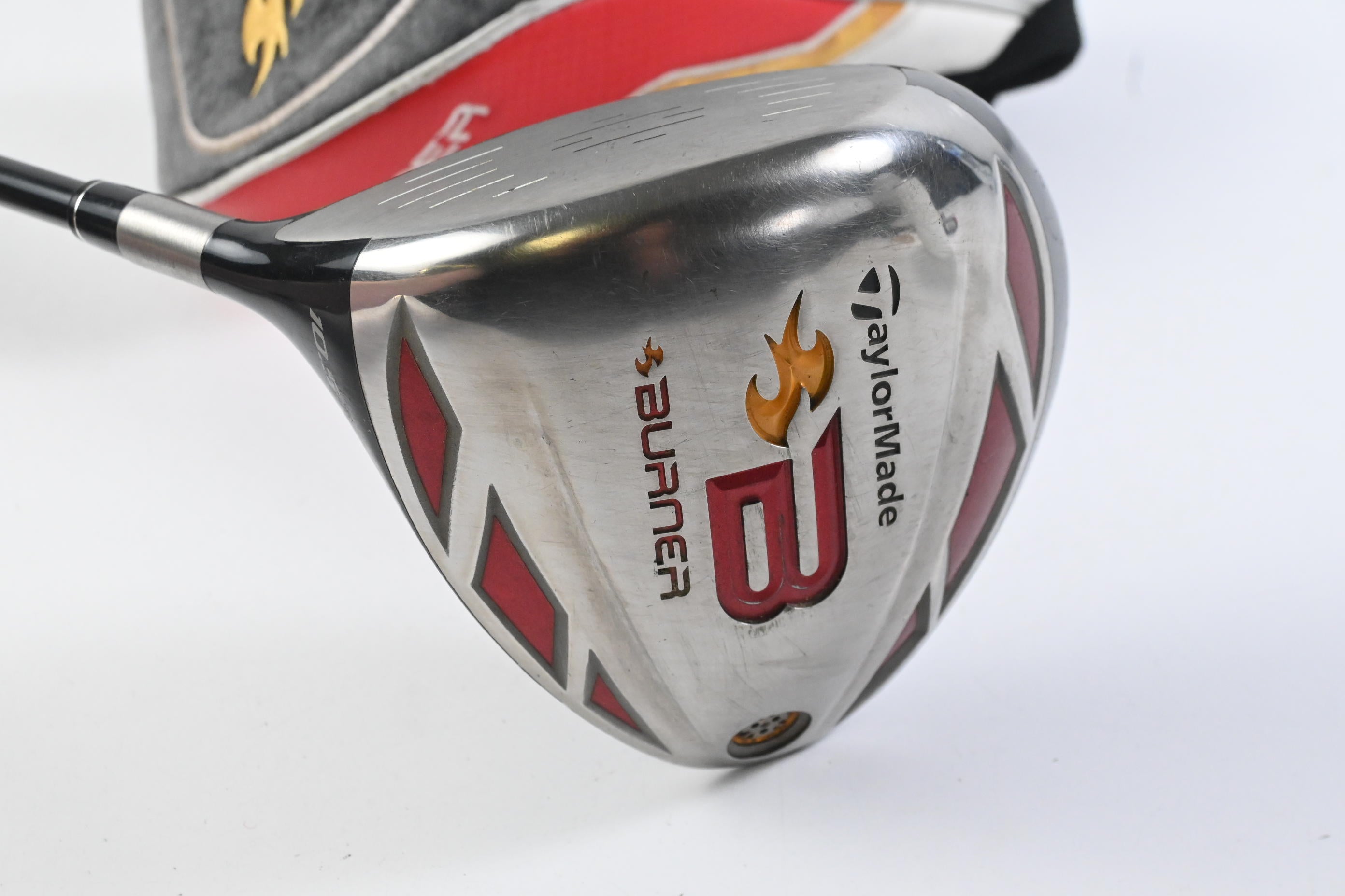 Left Hand Taylormade Burner 2008 Driver / 10.5 Degree / Regular Flex REAX 49