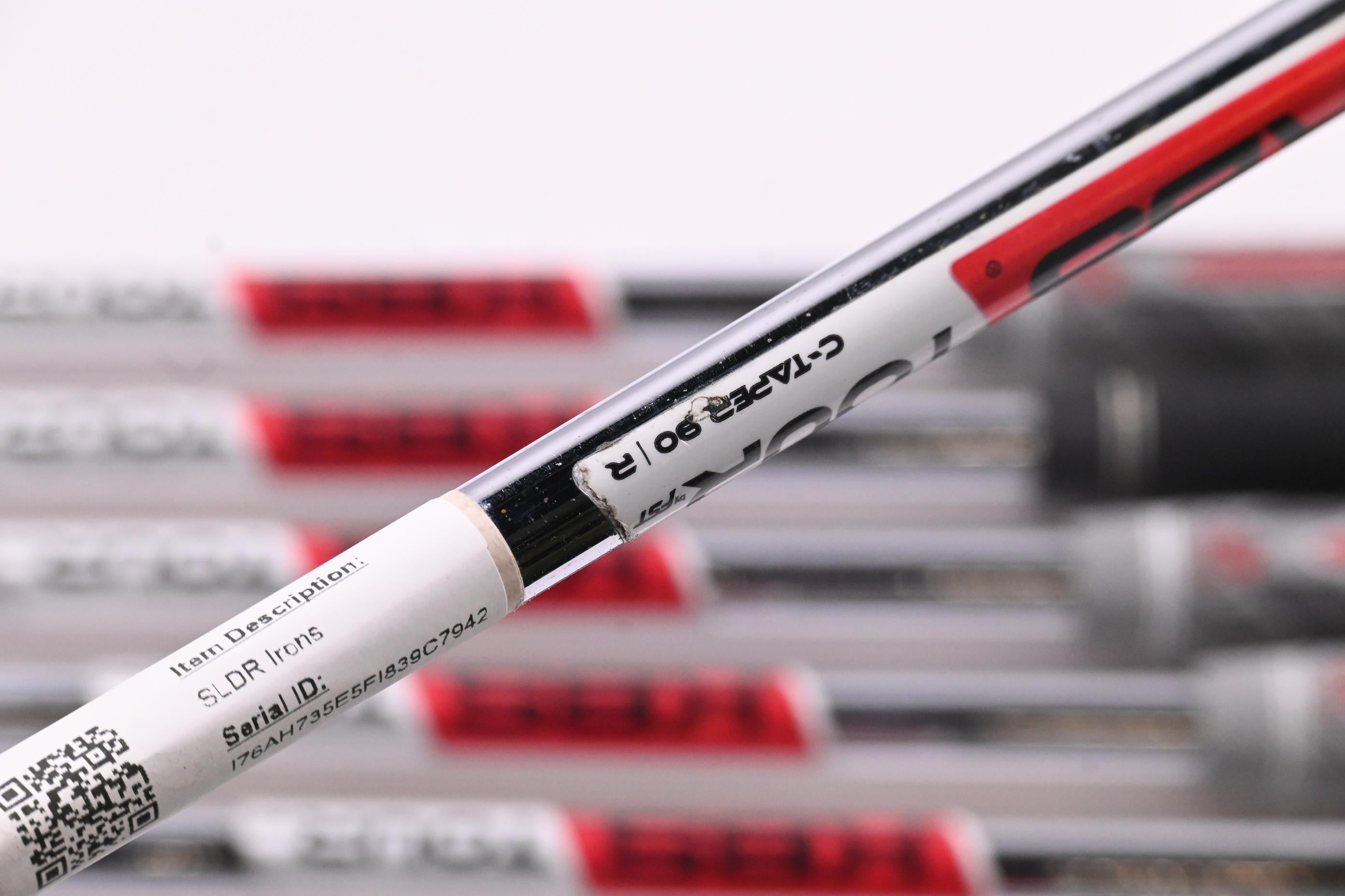 Taylormade SLDR Irons / 4-PW / Regular Flex KBS Tour C-Taper 90 Shafts