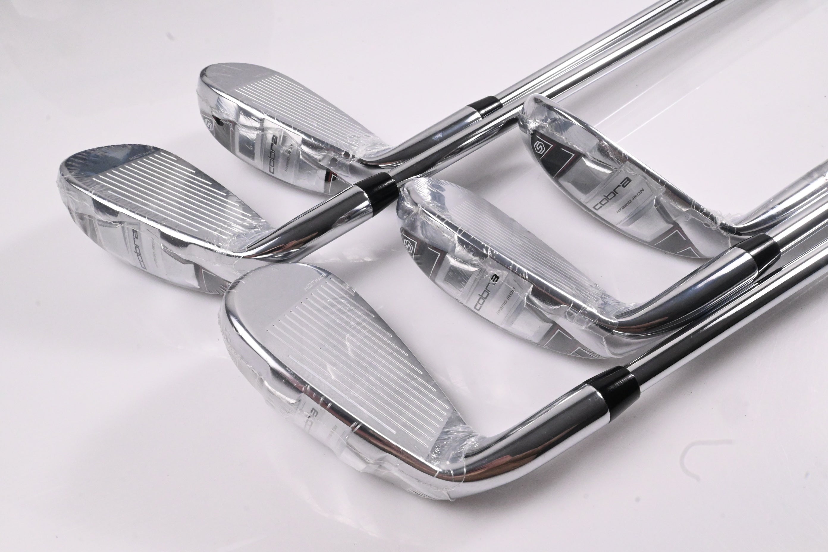 Cobra T-Rail 2023 Hybrid Irons / 7-PW+SW / Regular Flex KBS Tour 90 Shafts