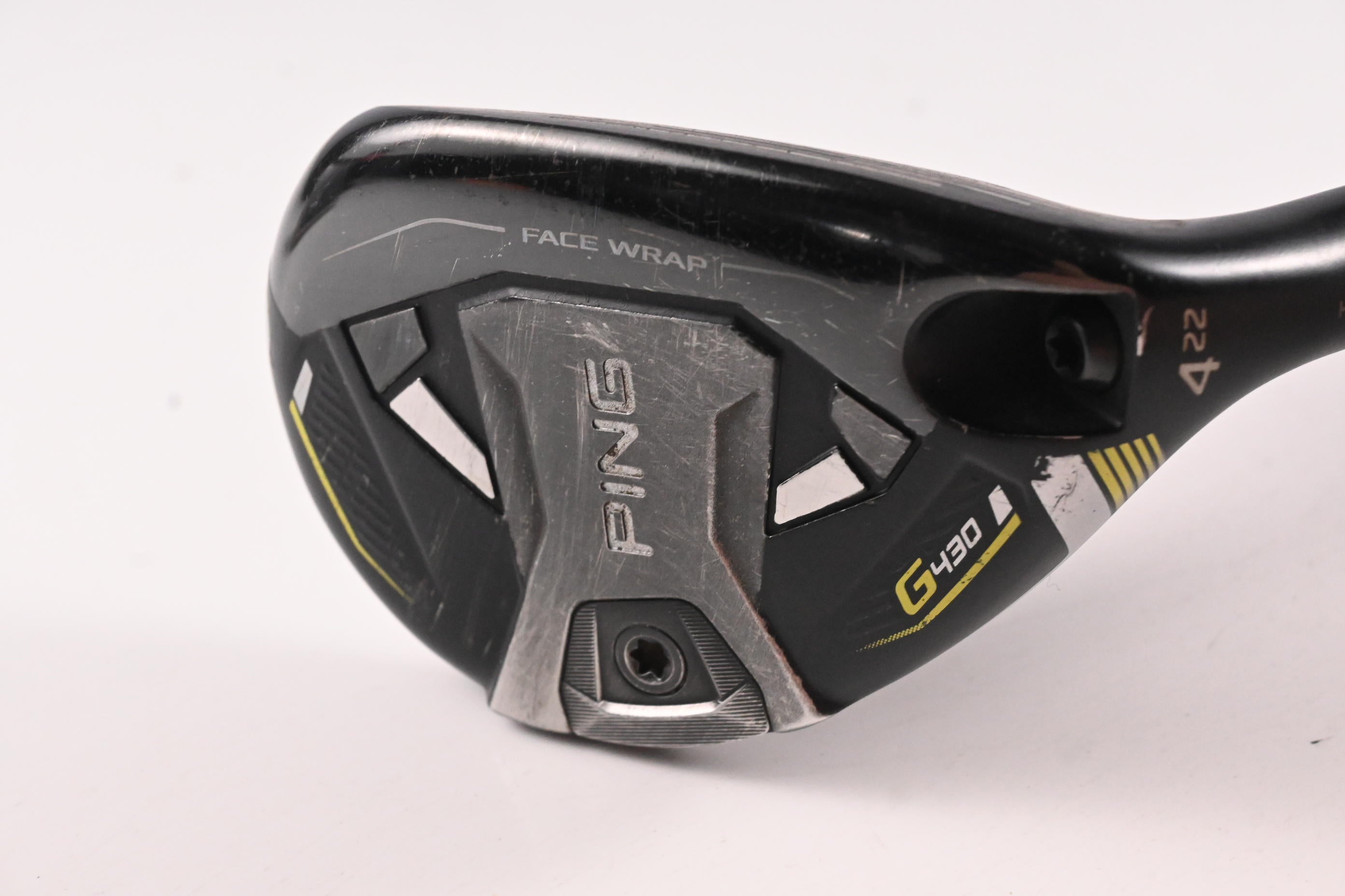 Ping G430 #4 Hybrid / 22 Degree / Stiff Flex Tensei CK Orange 80 Shaft