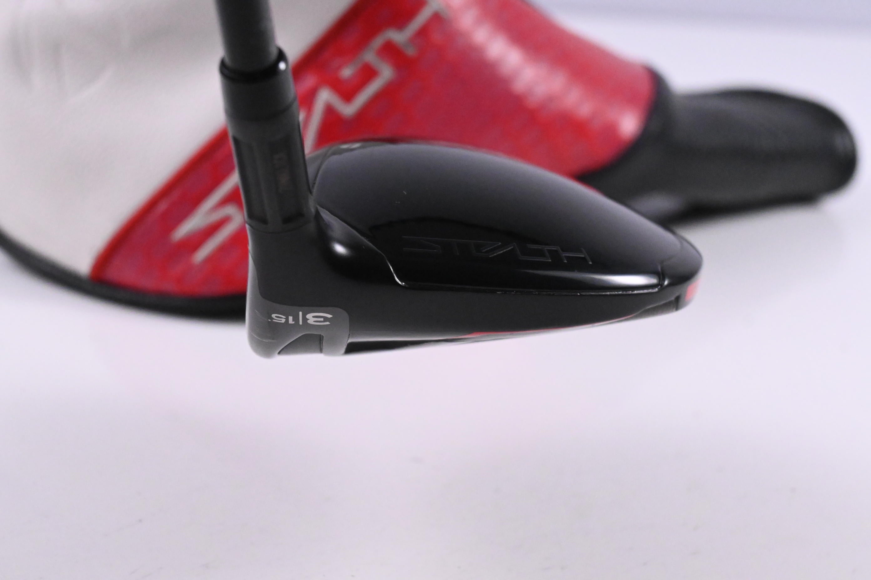 Taylormade Stealth 2 #3 Wood / 15 Degree / Stiff Flex HZRDUS Gen4 Black 60 Shaft
