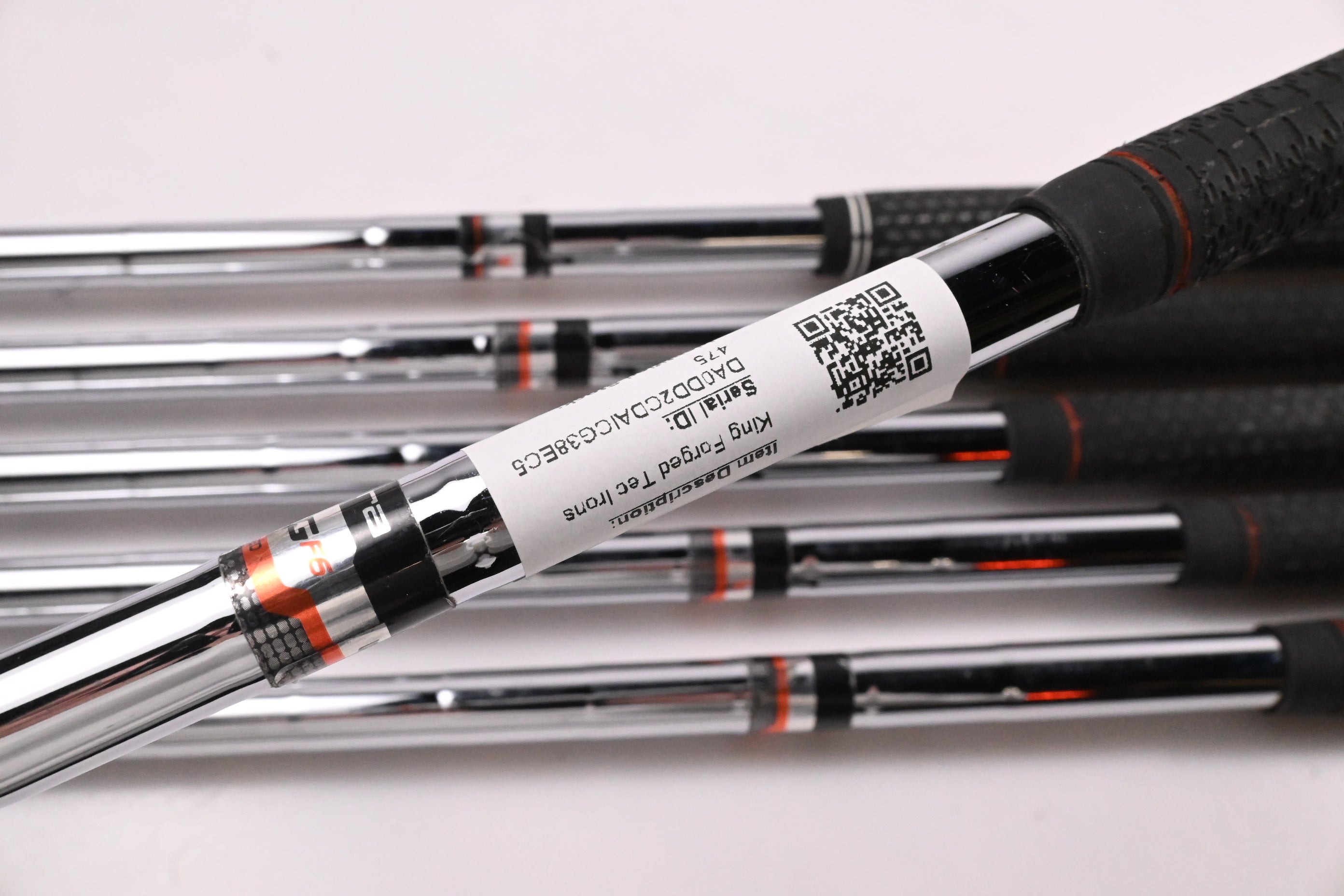 Cobra King Forged Tec Irons / 4-9i / Stiff Flex Cobra Shafts