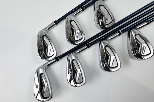 XXIO X 2021 Irons / 5-PW+AW / Stiff Flex Diamana ZX 60 Shafts