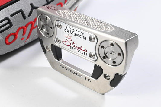 Left Hand Scotty Cameron 2025 Studio Style Fastback 1.5 Putter / 34 Inch