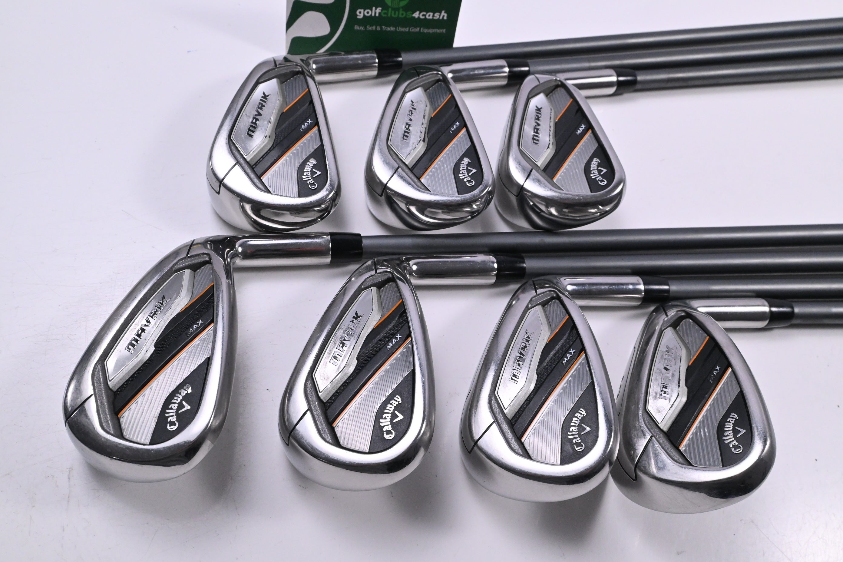 Callaway Mavrik Max Irons / 5-PW+SW / Senior Flex Catalyst 55 Shaft
