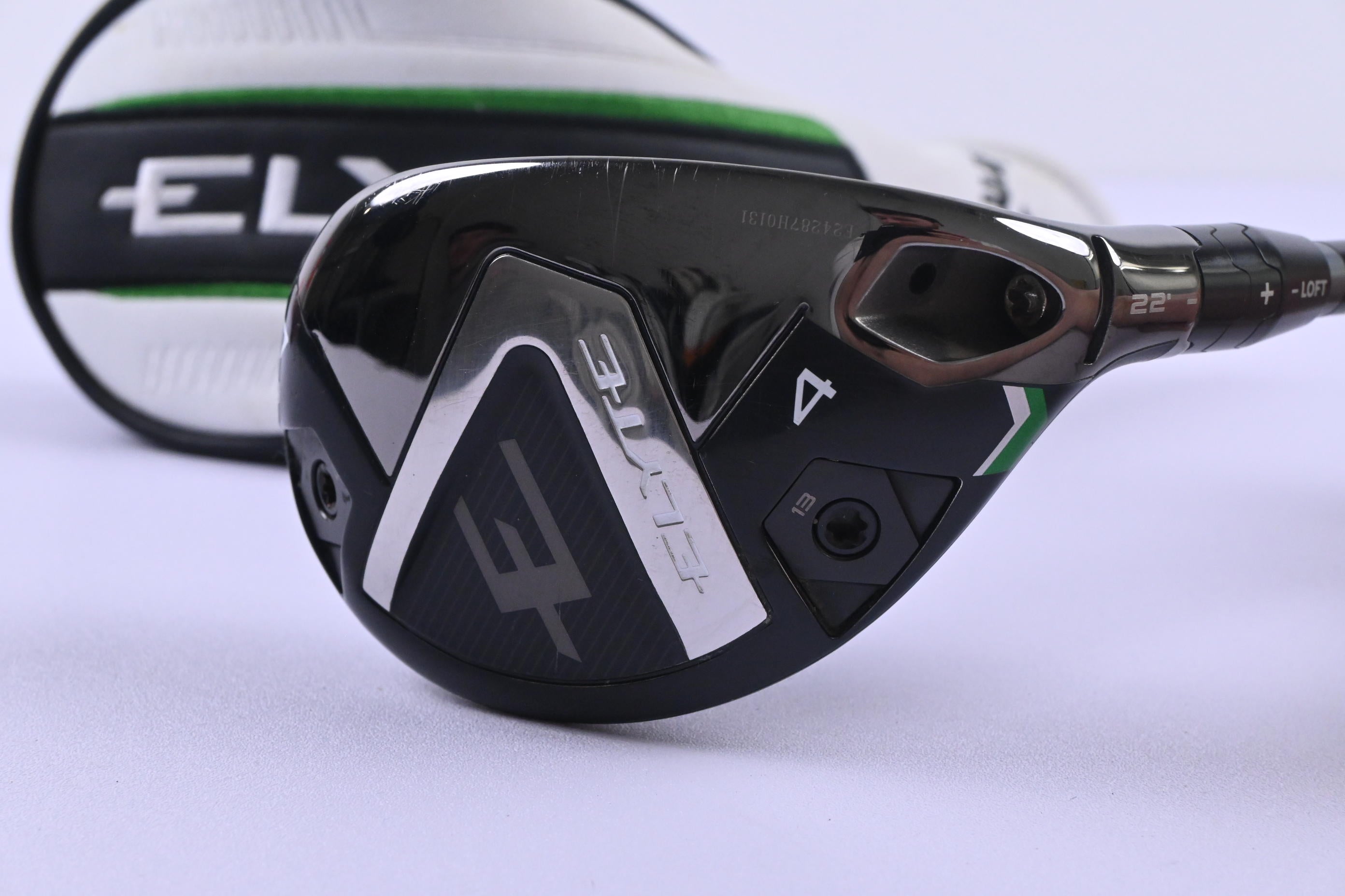 Callaway Elyte #4 Hybrid / 22 Degree / Regular Flex Denali Charcoal 60 HY Shaft