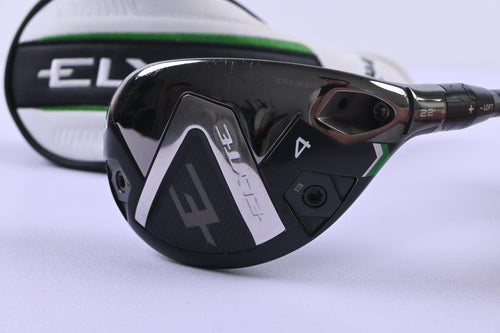 Callaway Elyte #4 Hybrid / 22 Degree / Regular Flex Denali Charcoal 60 HY Shaft