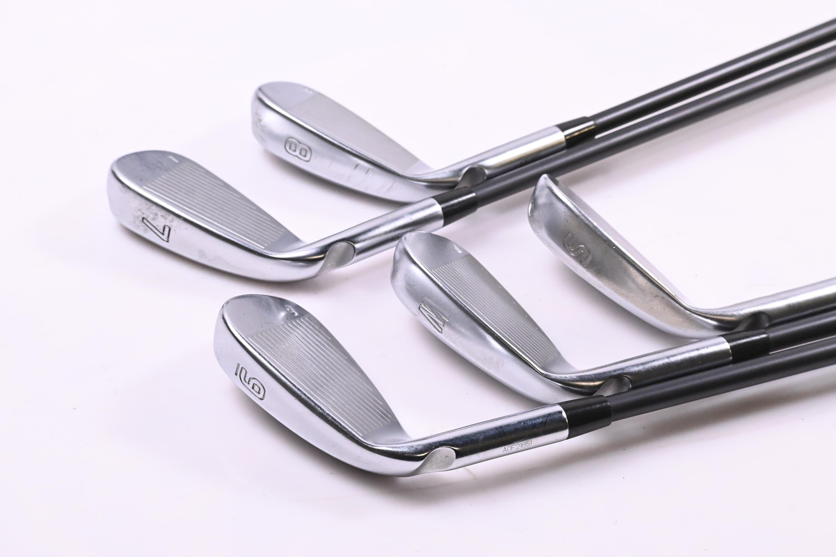 Ping G410 Irons / 7-PW+SW / Brown Dot / Senior Flex Ping Alta CB Red Shafts