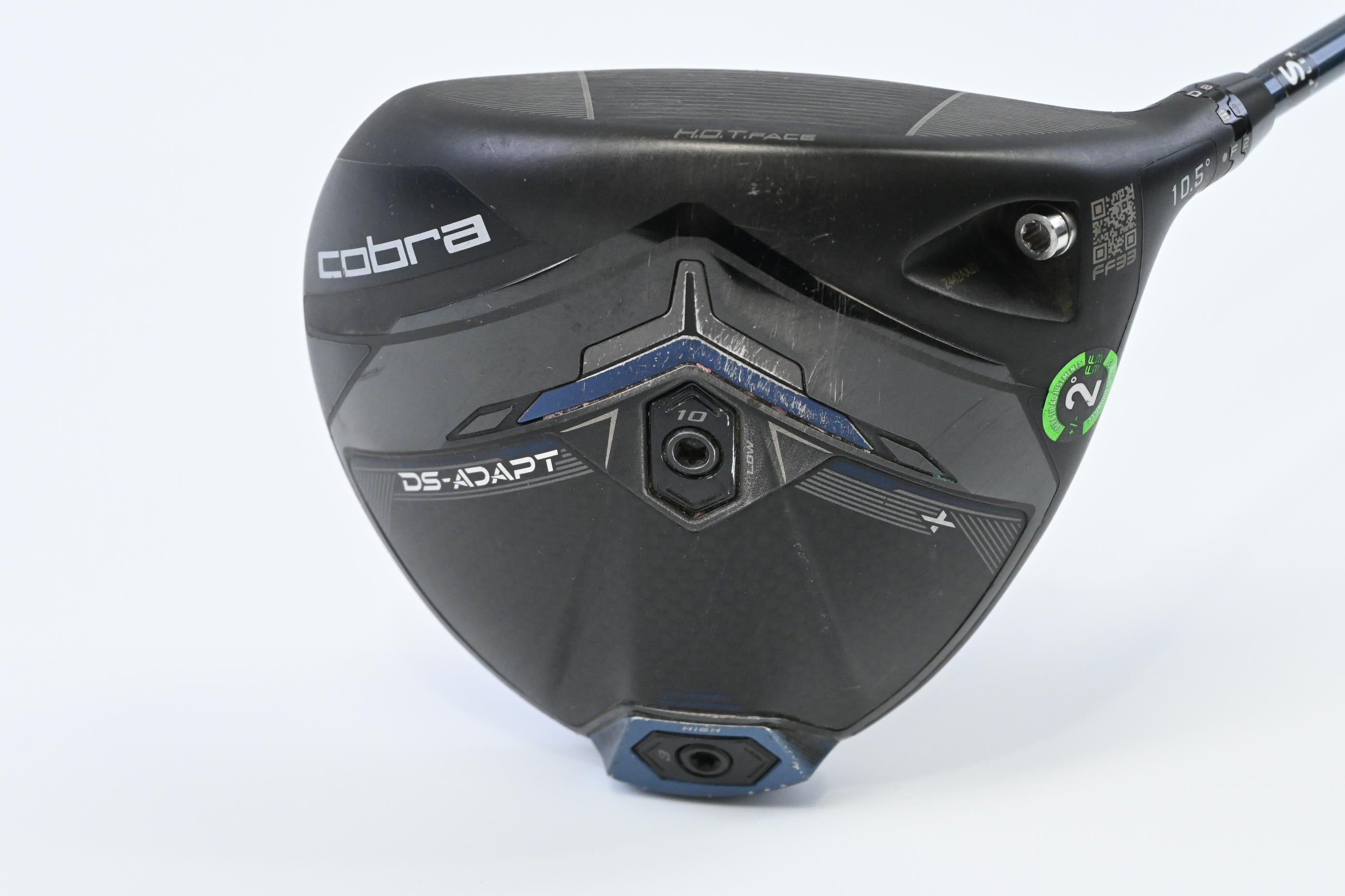 Cobra DS-Adapt X Driver / 10.5 Degree / Stiff Flex Denali Blue 60 Shaft