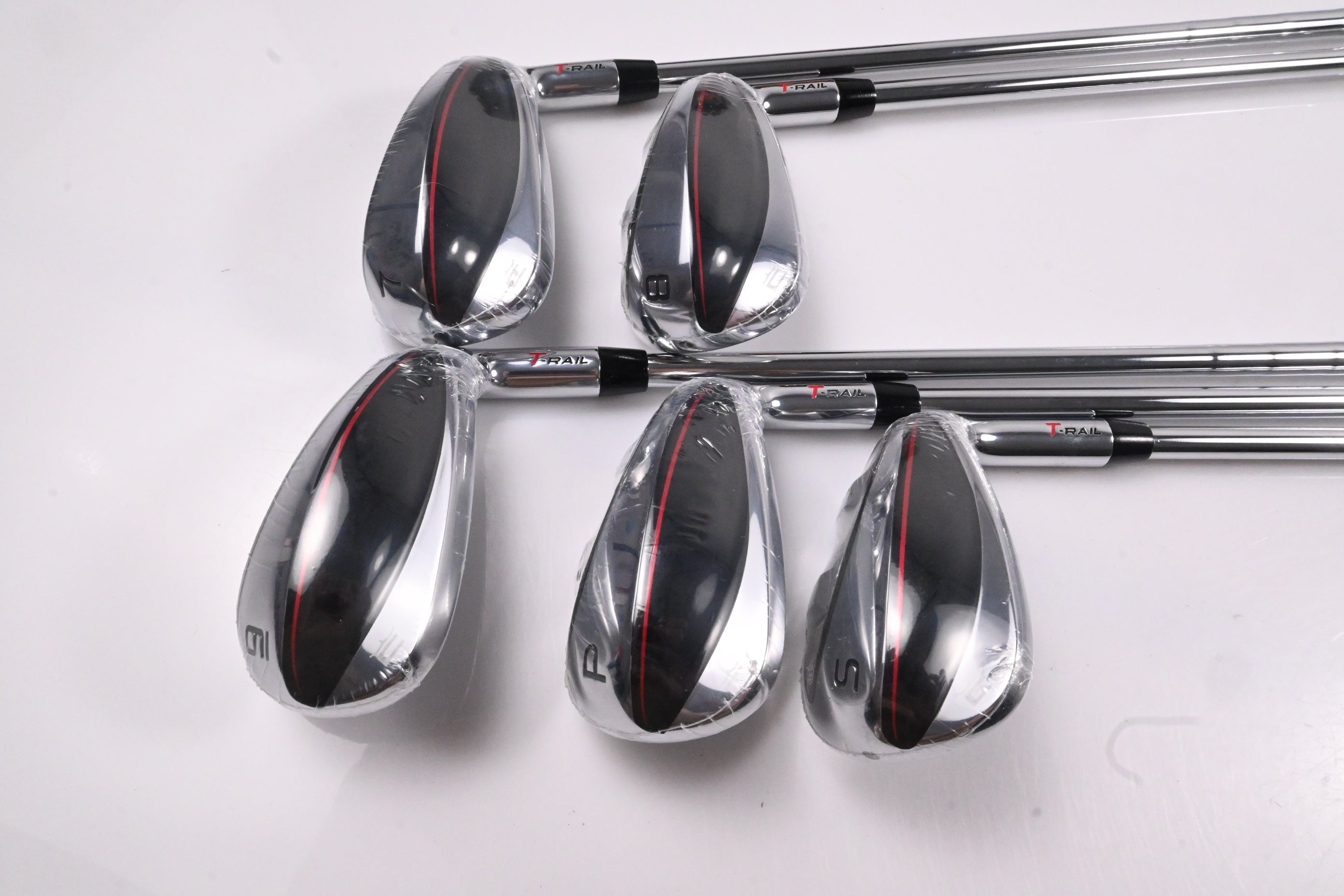 Cobra T-Rail 2023 Hybrid Irons / 7-PW+SW / Regular Flex KBS Tour 90 Shafts
