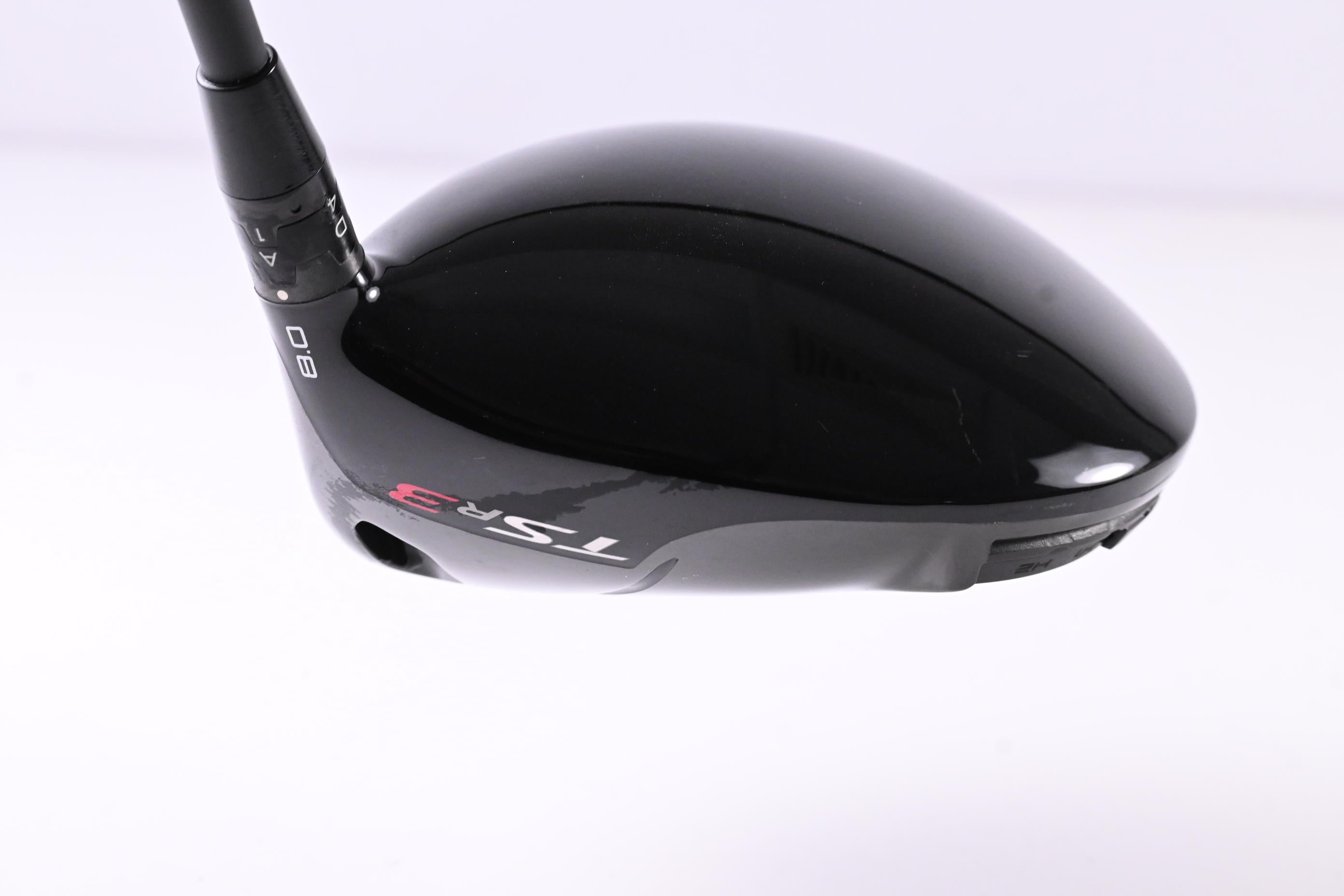 Titleist TSR3 Driver / 8 Degree / Stiff Flex HZRDUS Gen4 Red CB 50 Shaft
