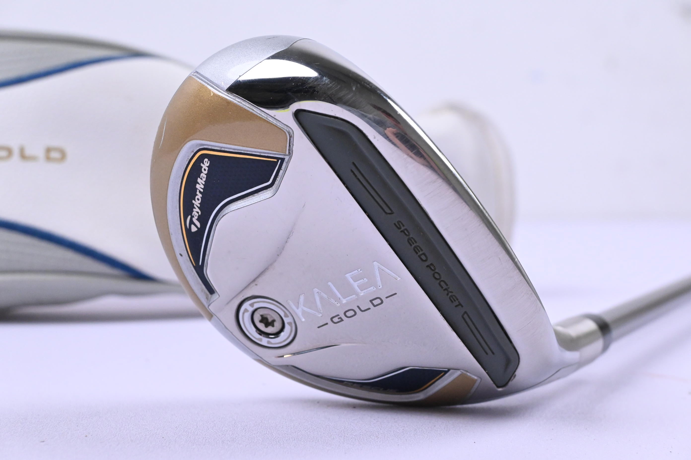Ladies Taylormade Kalea Gold #6 Hybrid / 31 Degree / Ladies Flex Kalea Gold 40