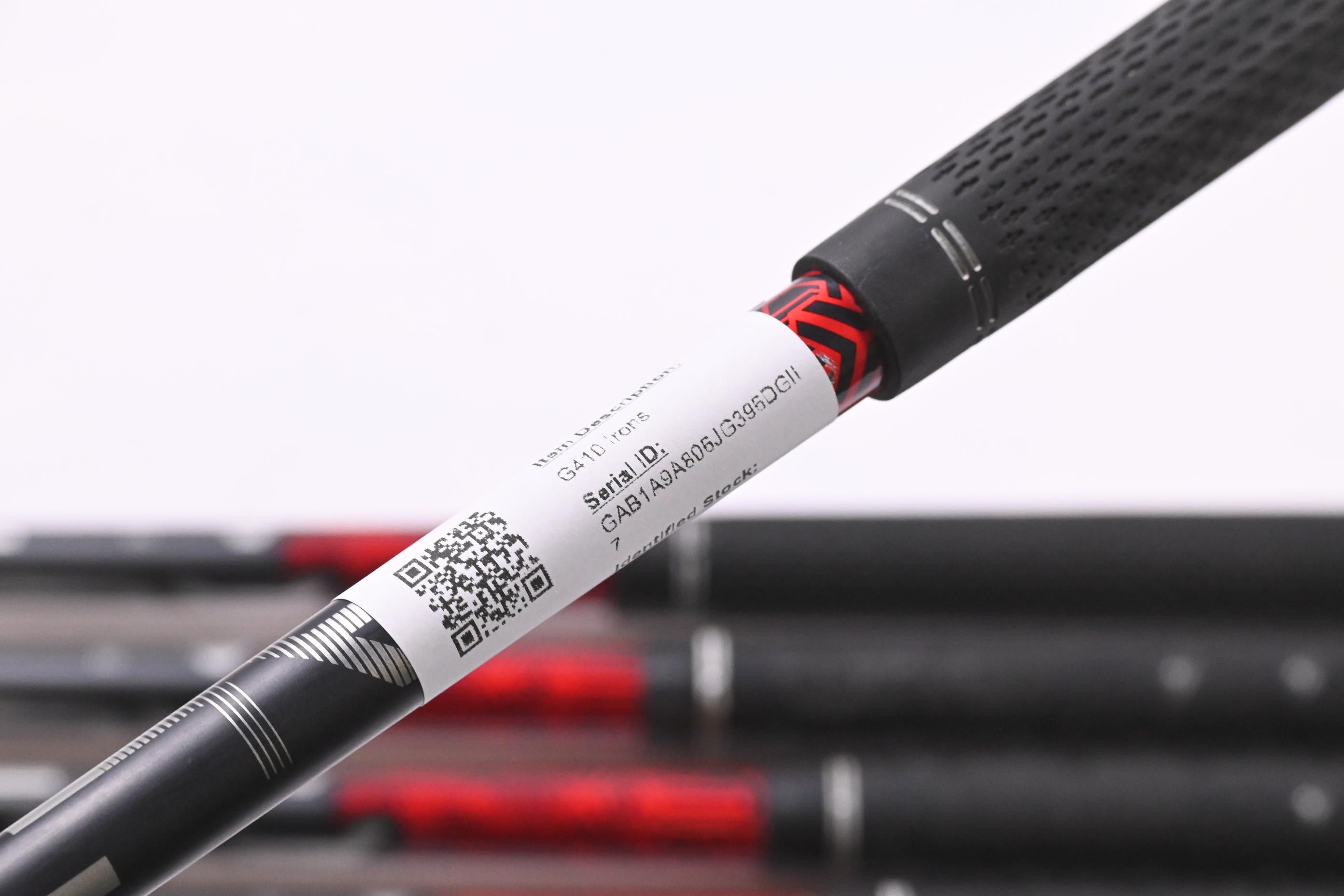 Ping G410 Irons / 7-PW+SW / Brown Dot / Senior Flex Ping Alta CB Red Shafts