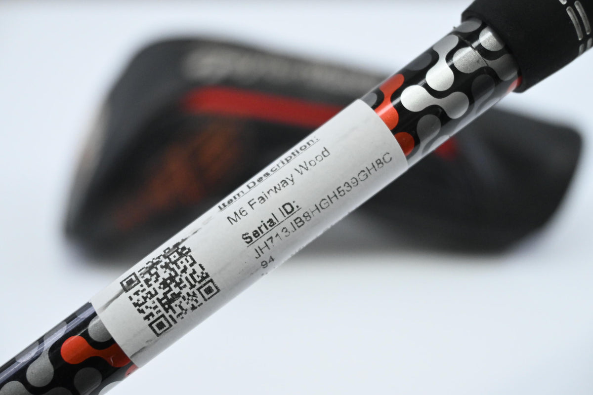 Taylormade M6 #3 Wood / 15 Degree / Regular Flex Fujikura Atmos Orange 5