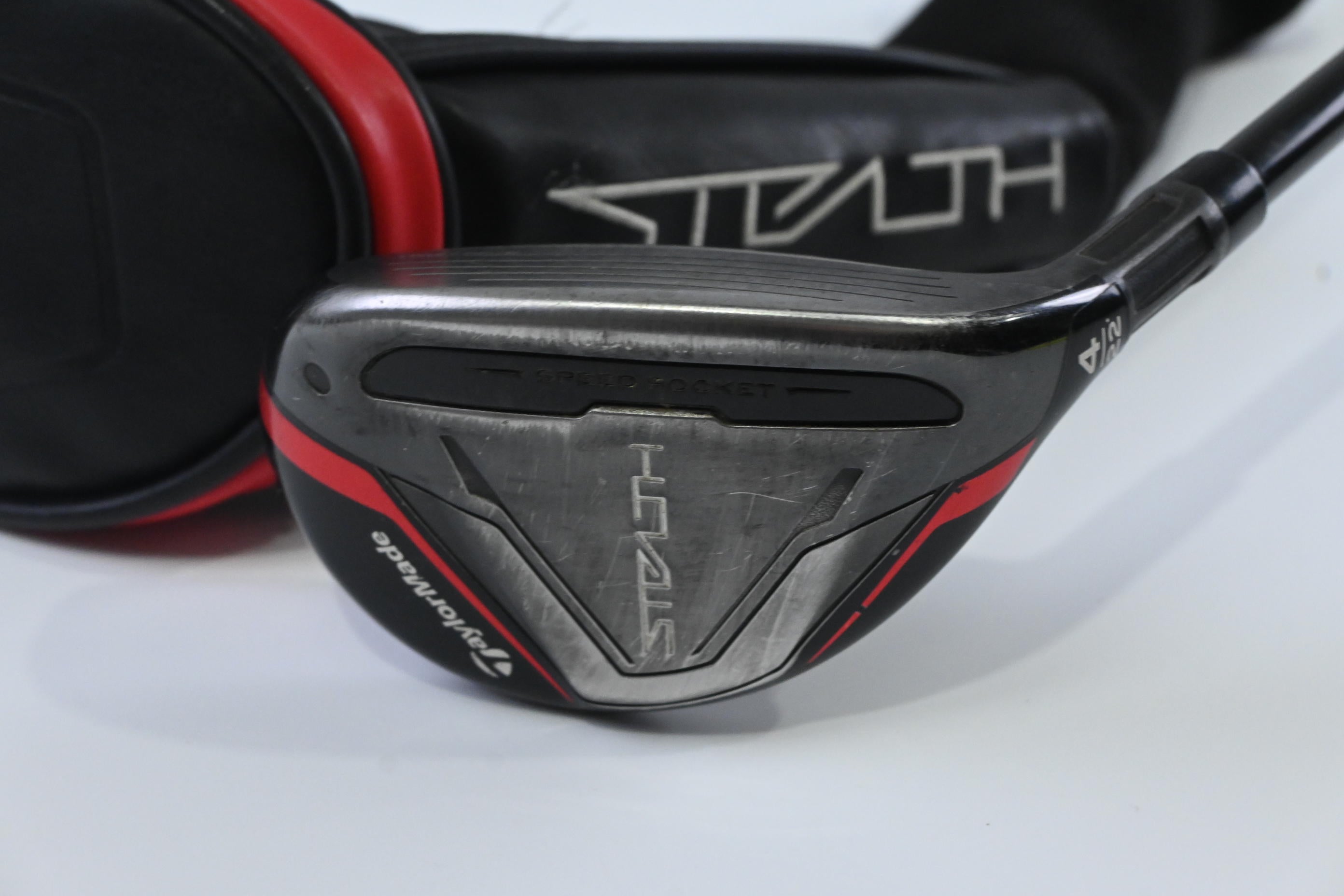 Taylormade Stealth #4 Hybrid / 22 Degree / Stiff Flex Fujikura Ventus Red 7 Shaft