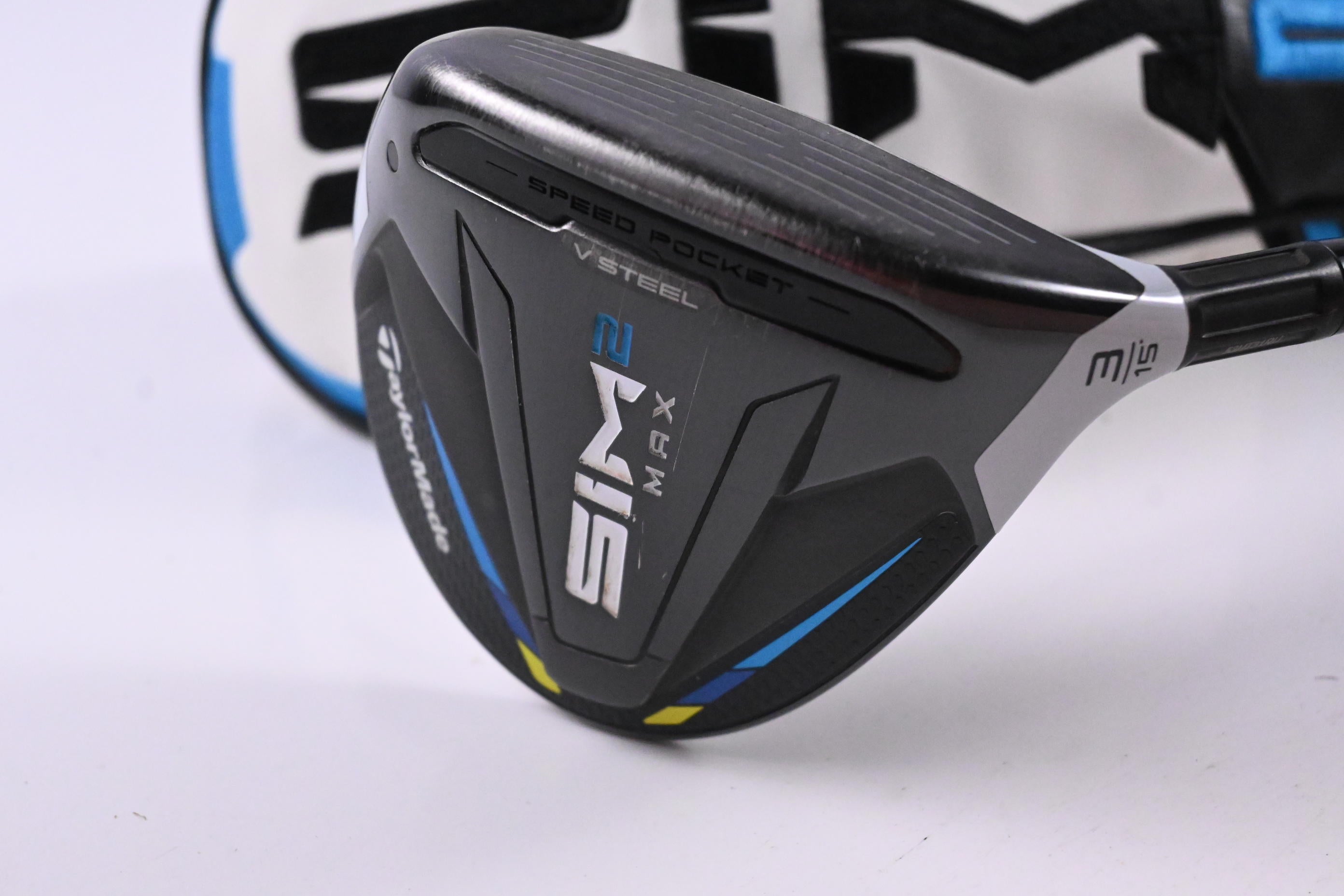 Taylormade SIM2 Max #3 Wood / 15 Degree / Regular Flex Ventus Blue 5 Shaft