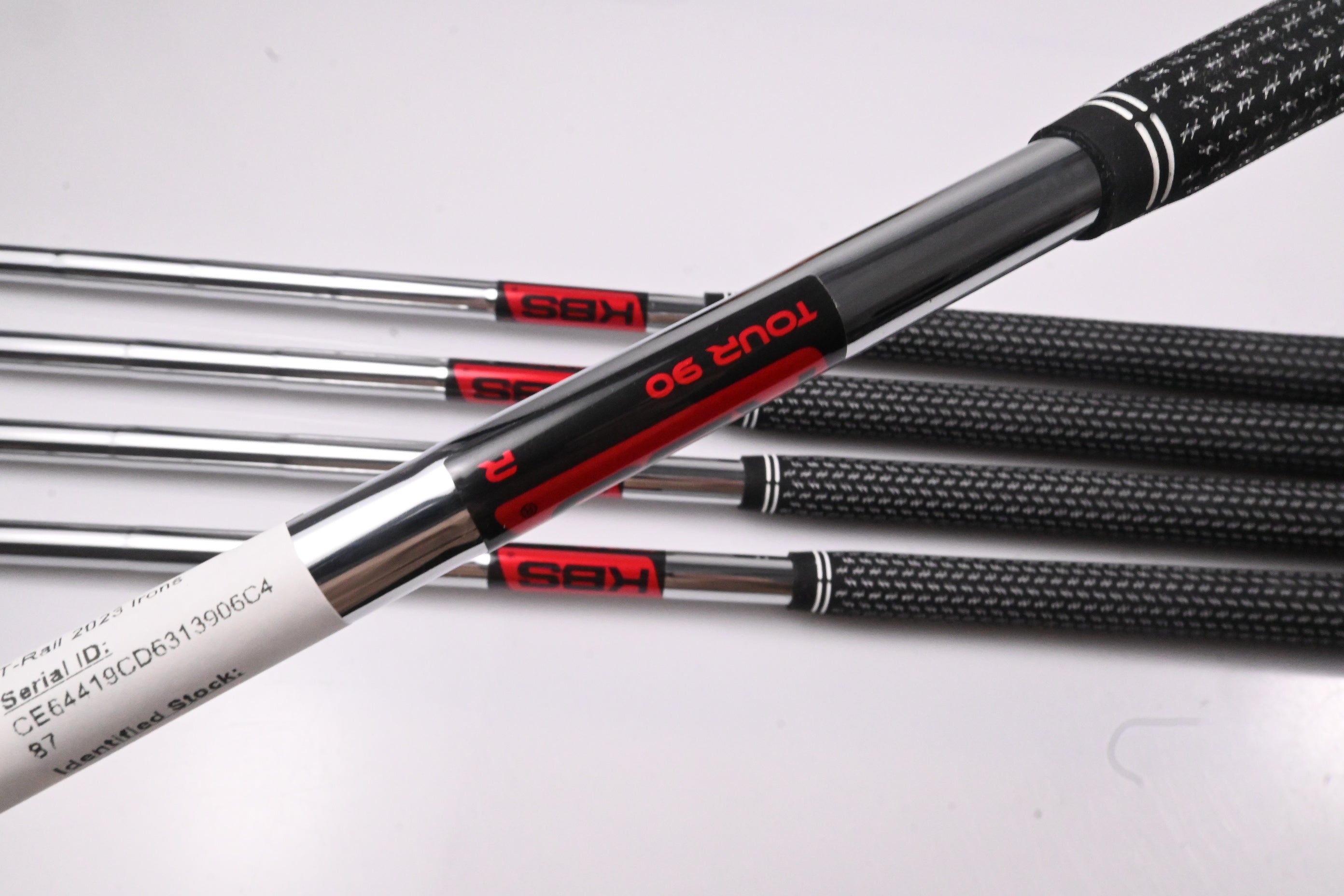 Cobra T-Rail 2023 Hybrid Irons / 7-PW+SW / Regular Flex KBS Tour 90 Shafts