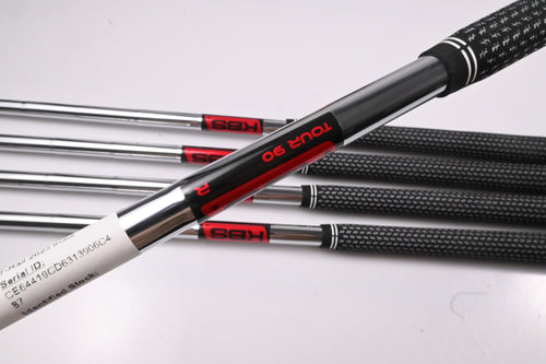 Cobra T-Rail 2023 Hybrid Irons / 7-PW+SW / Regular Flex KBS Tour 90 Shafts