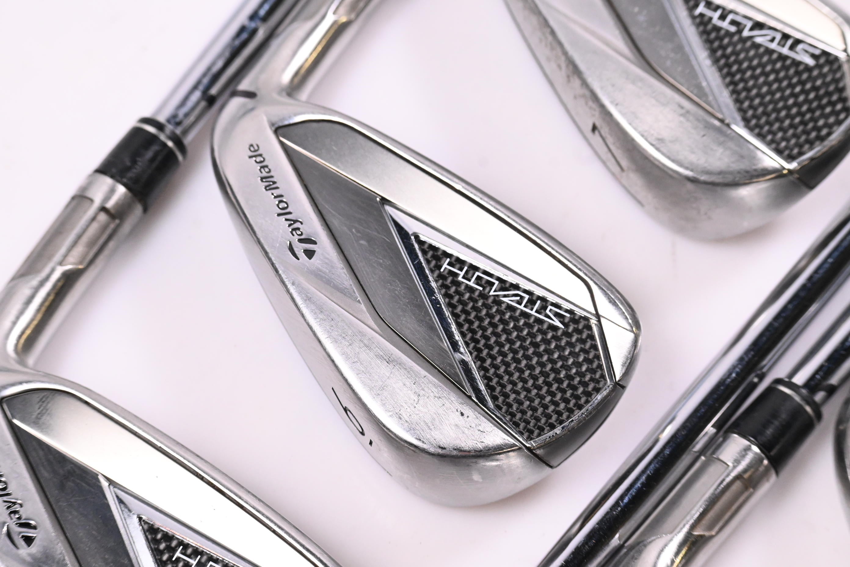 Taylormade Stealth Irons / 5-PW+AW / Regular Flex KBS Tour Lite Shafts
