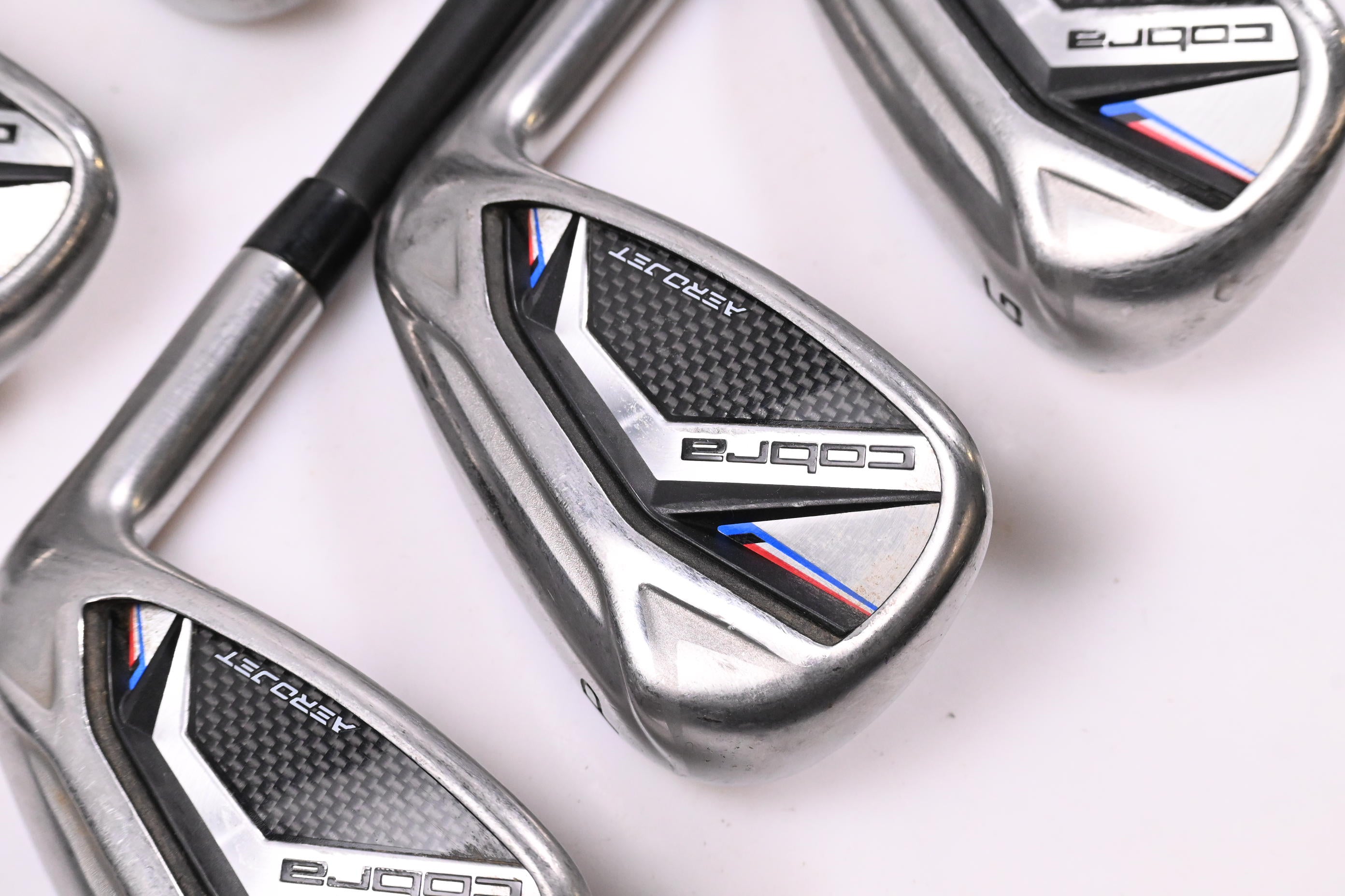 Cobra Aerojet Irons / 7-PW+GW / Senior Flex Cobra Ultralite 45 Shafts