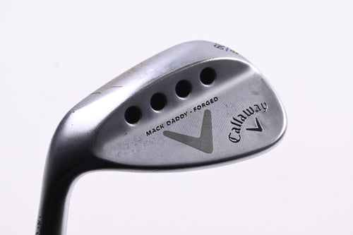 Left Hand Callaway Mack Daddy Forged Lob Wedge / 60 Degree / Stiff Flex DG S200
