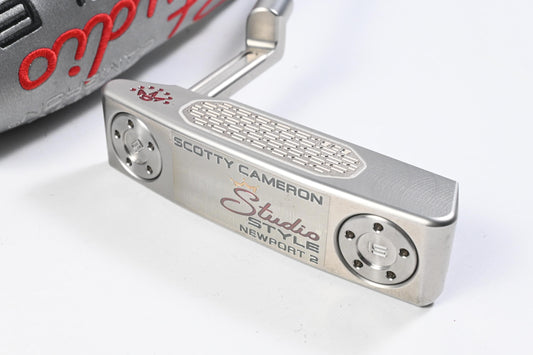 Left Hand Scotty Cameron 2025 Studio Style Newport 2 Putter / 34 Inch