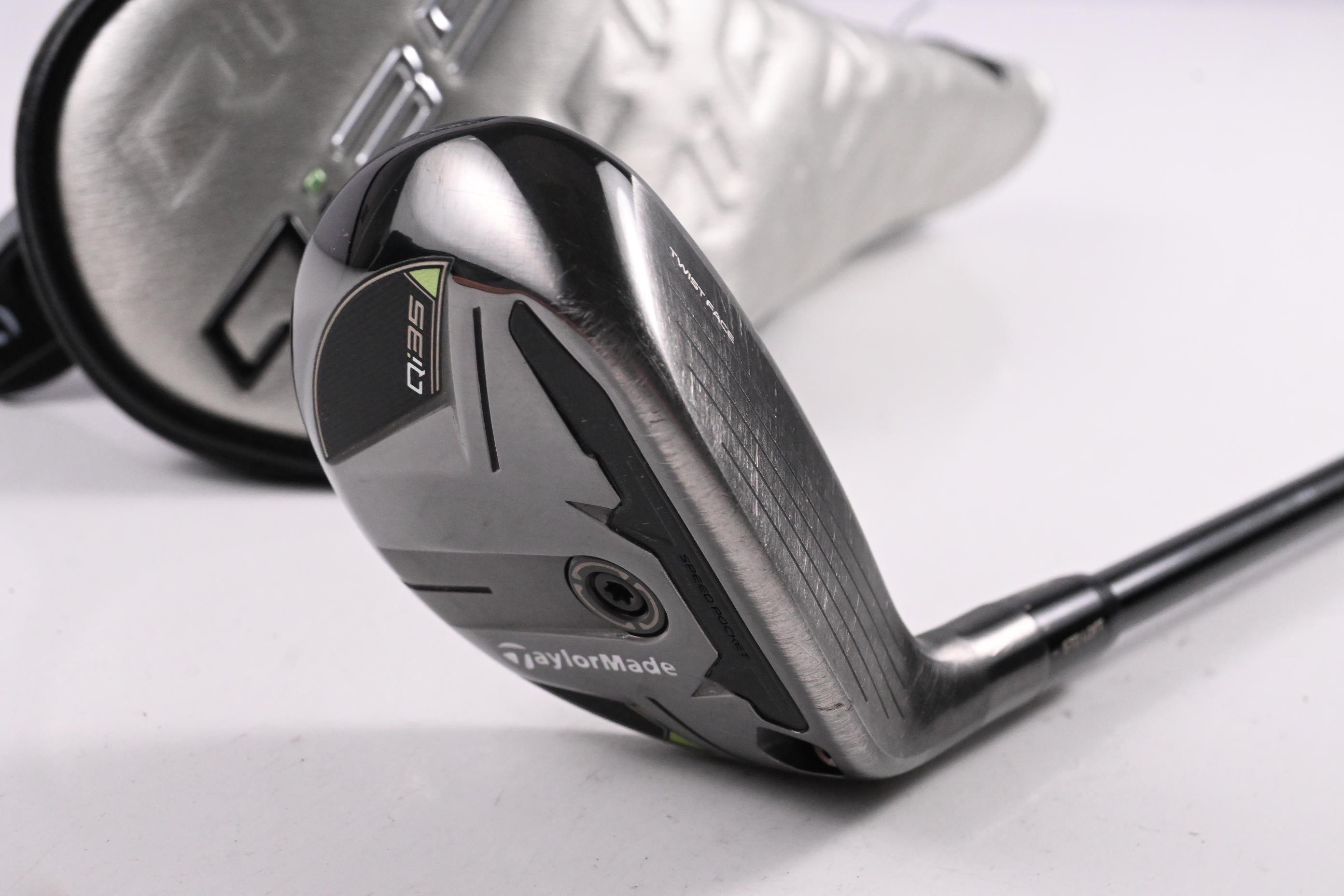 Taylormade Qi35 #4 Hybrid / 22 Degree / Stiff Flex Tensei CK Blue 70 Shaft