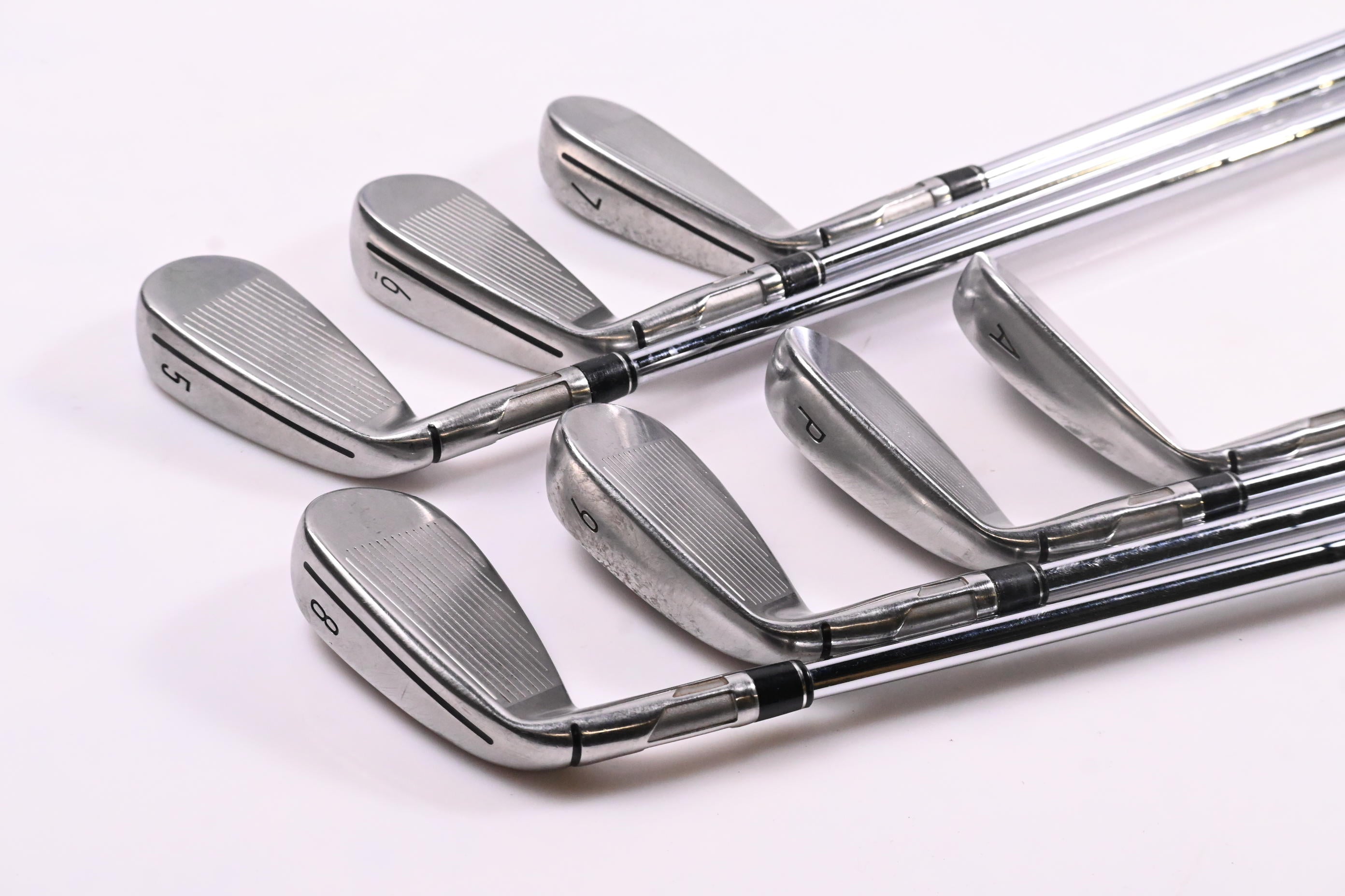 Taylormade Stealth Irons / 5-PW+AW / Regular Flex KBS Tour Lite Shafts