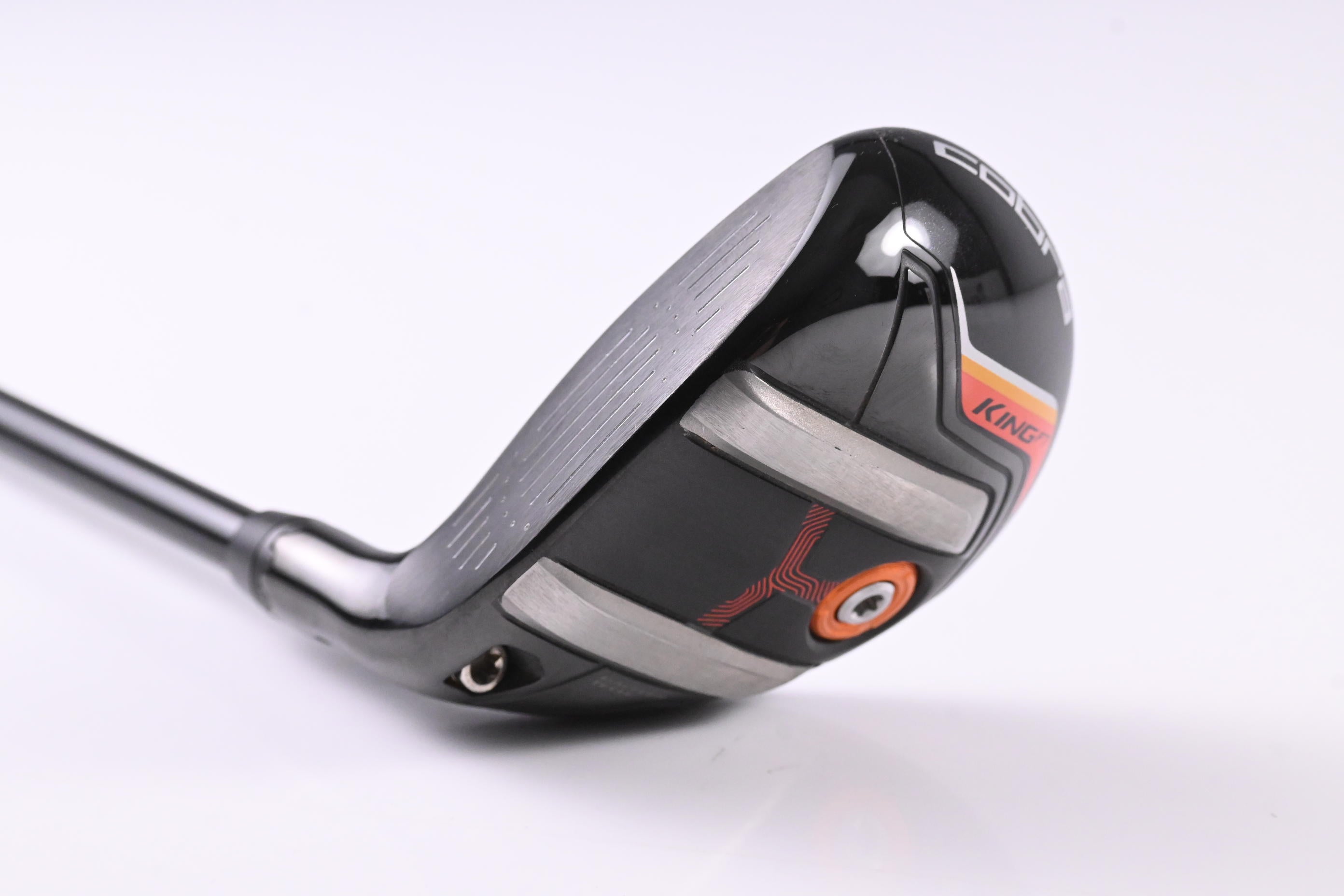 Left Hand Cobra King F7 #3/4 Hybrid / 19-22 Degree / Stiff Flex Smoke Red RDX 80