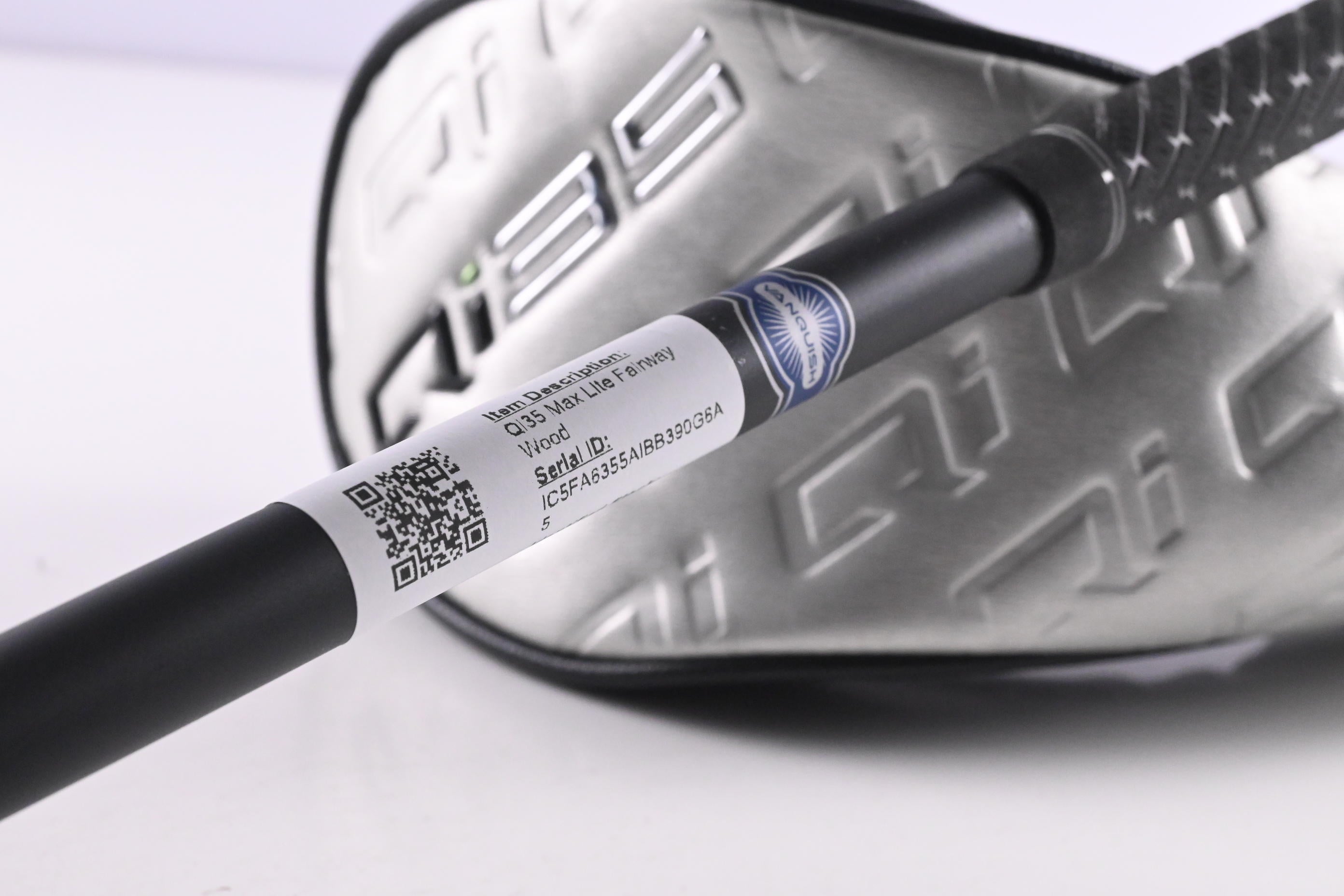 Taylormade Qi35 Max Lite #5 Wood / 18.5 Degree / Senior Flex Vanquish 4 Shaft