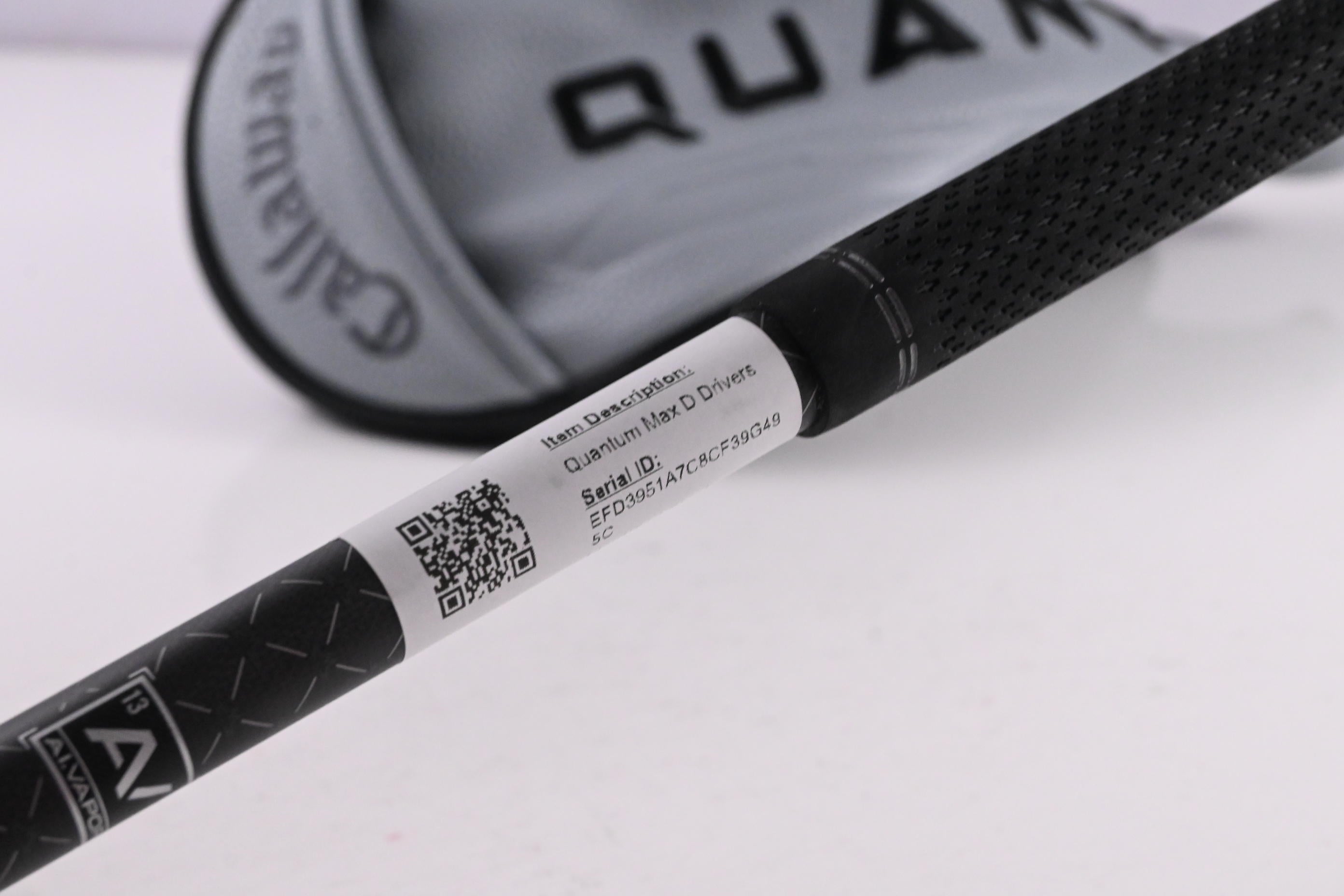 Callaway Quantum Max D Driver / 10.5 Degree / Stiff Flex Tensei AV Blue 65 Shaft