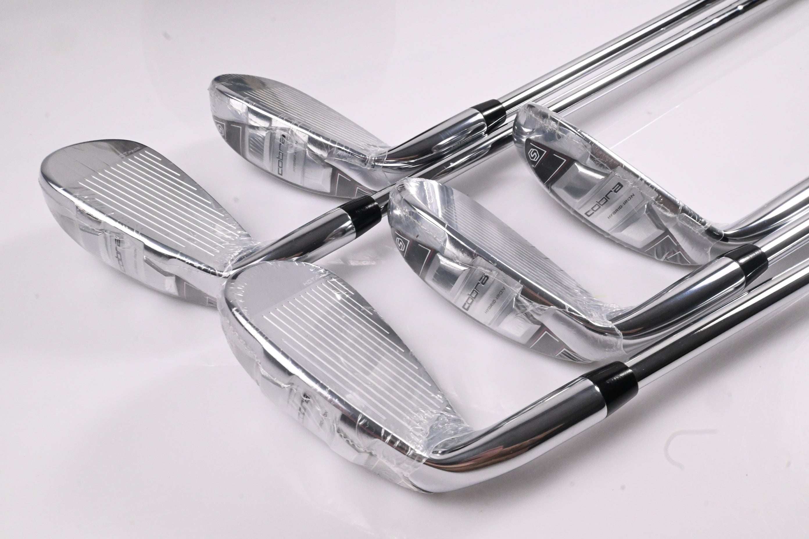 Cobra T-Rail 2023 Hybrid Irons / 7-PW+SW / Regular Flex KBS Tour 90 Shafts