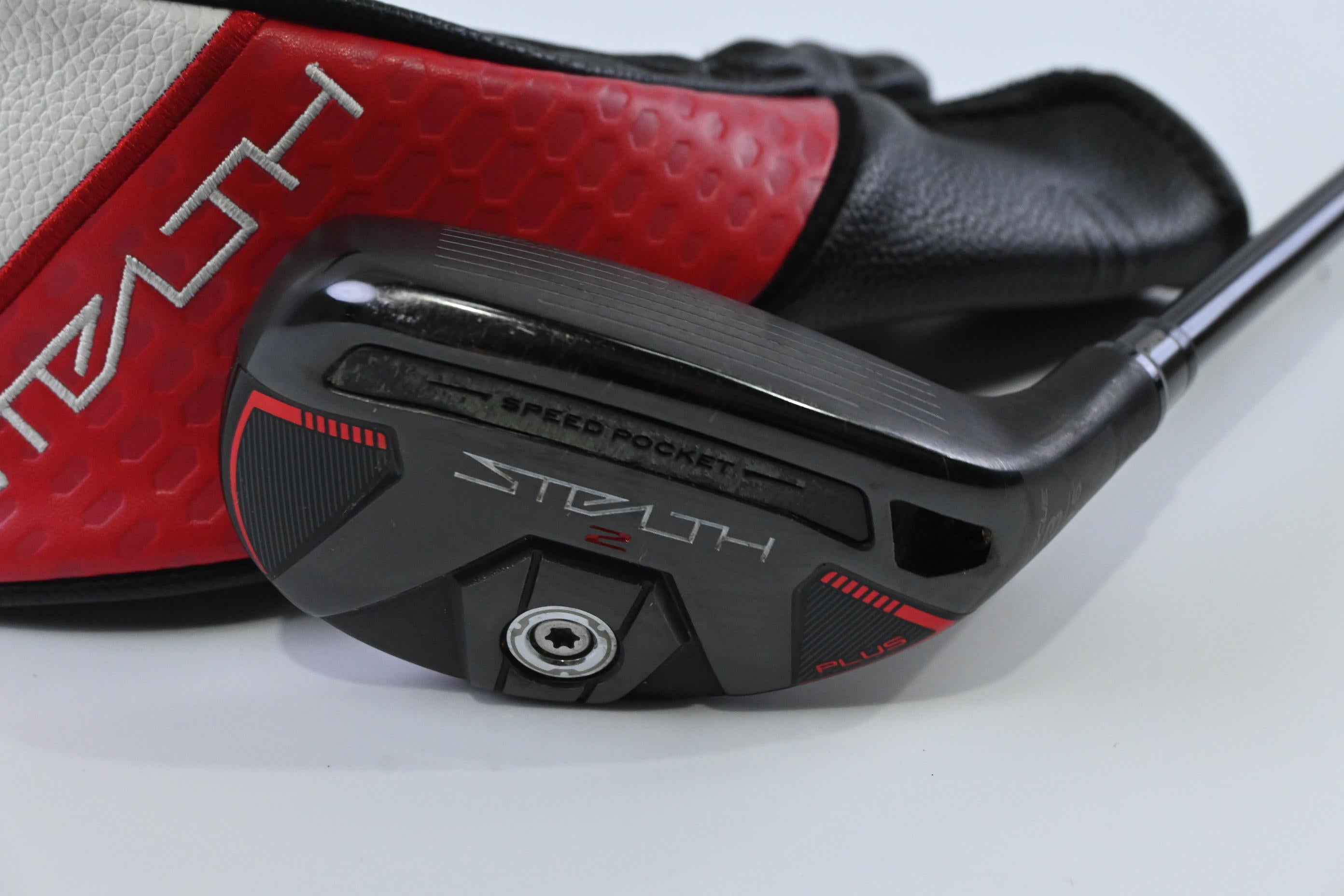 Taylormade Stealth 2 Plus #3 Hybrid / 19.5 Degree / Stiff Flex Kai'li Red 85 Shaft