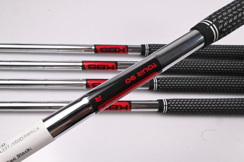 Cobra T-Rail 2023 Hybrid Irons / 7-PW+SW / Regular Flex KBS Tour 90 Shafts