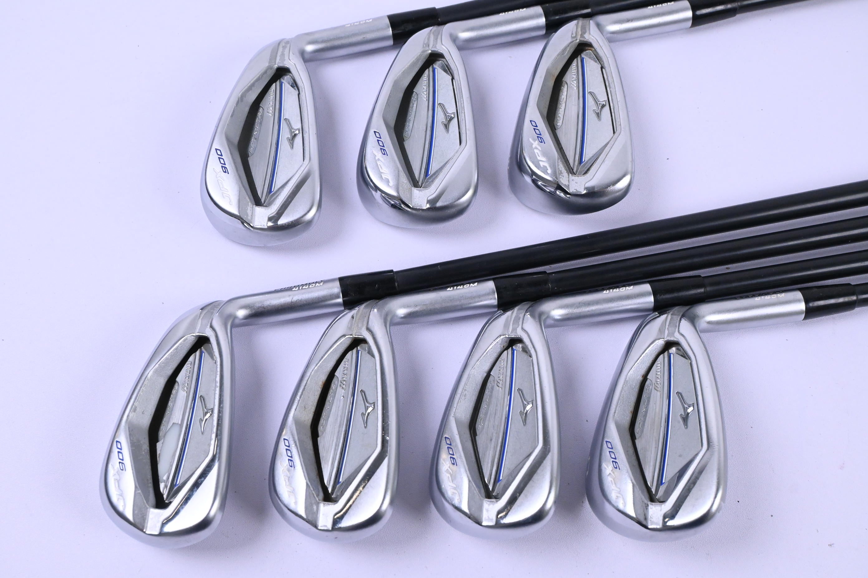 Mizuno JPX 900 Hot Metal Irons / 4-PW / Senior Flex Project X LZ 60 Shafts