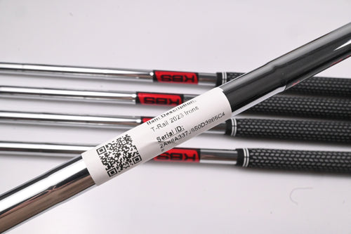 Cobra T-Rail 2023 Hybrid Irons / 7-PW+SW / Regular Flex KBS Tour 90 Shafts