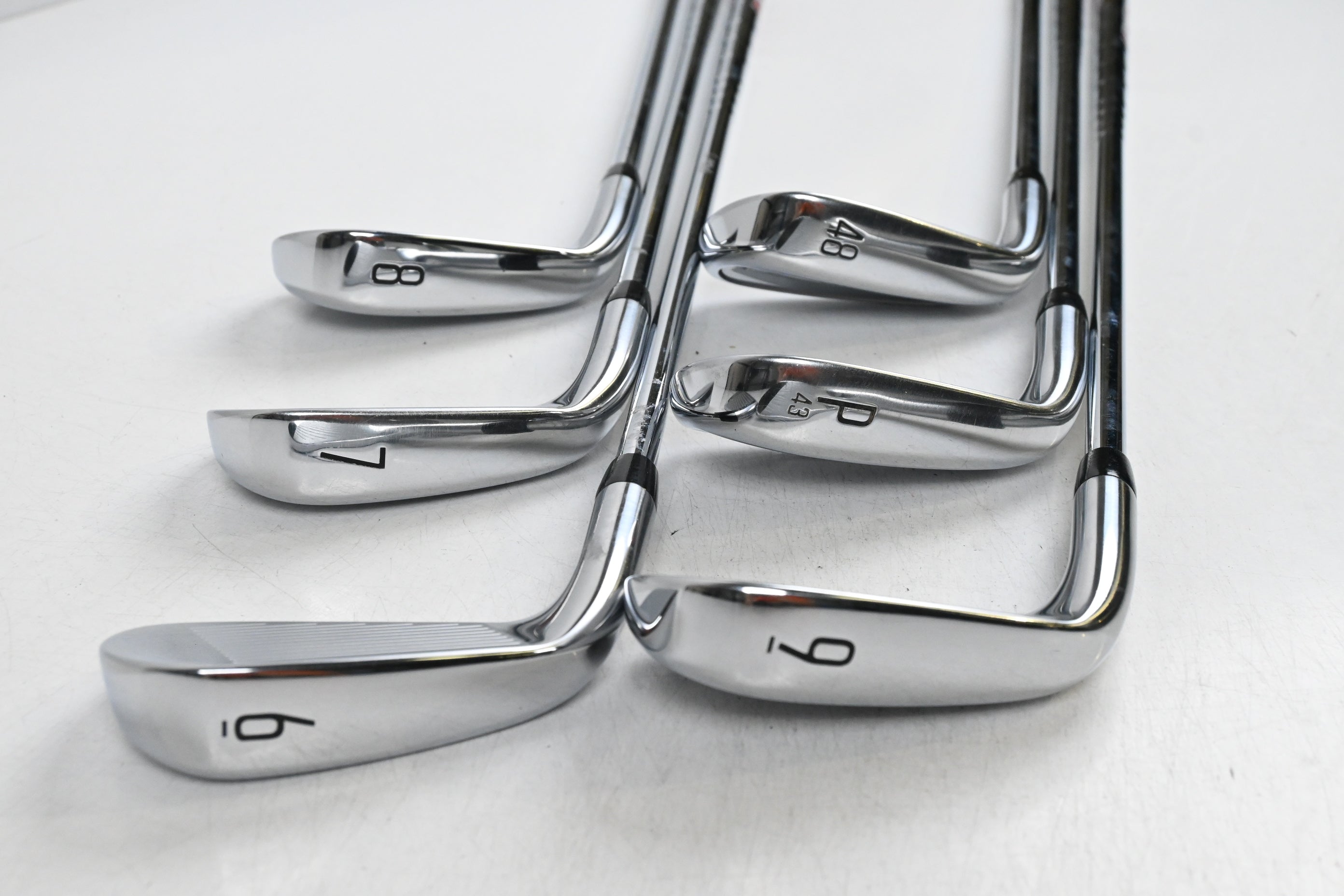 Titleist T350 2023 Irons / 6-PW+GW / Regular Flex AMT Red R300 Shafts