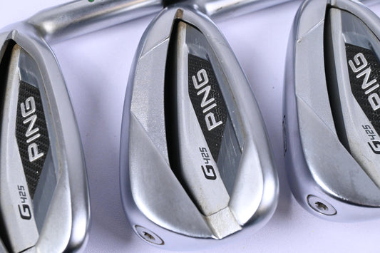 Ping G425 Irons / 5-PW+GW / Green Dot / Regular Flex Ping AWT 2.0 Shafts