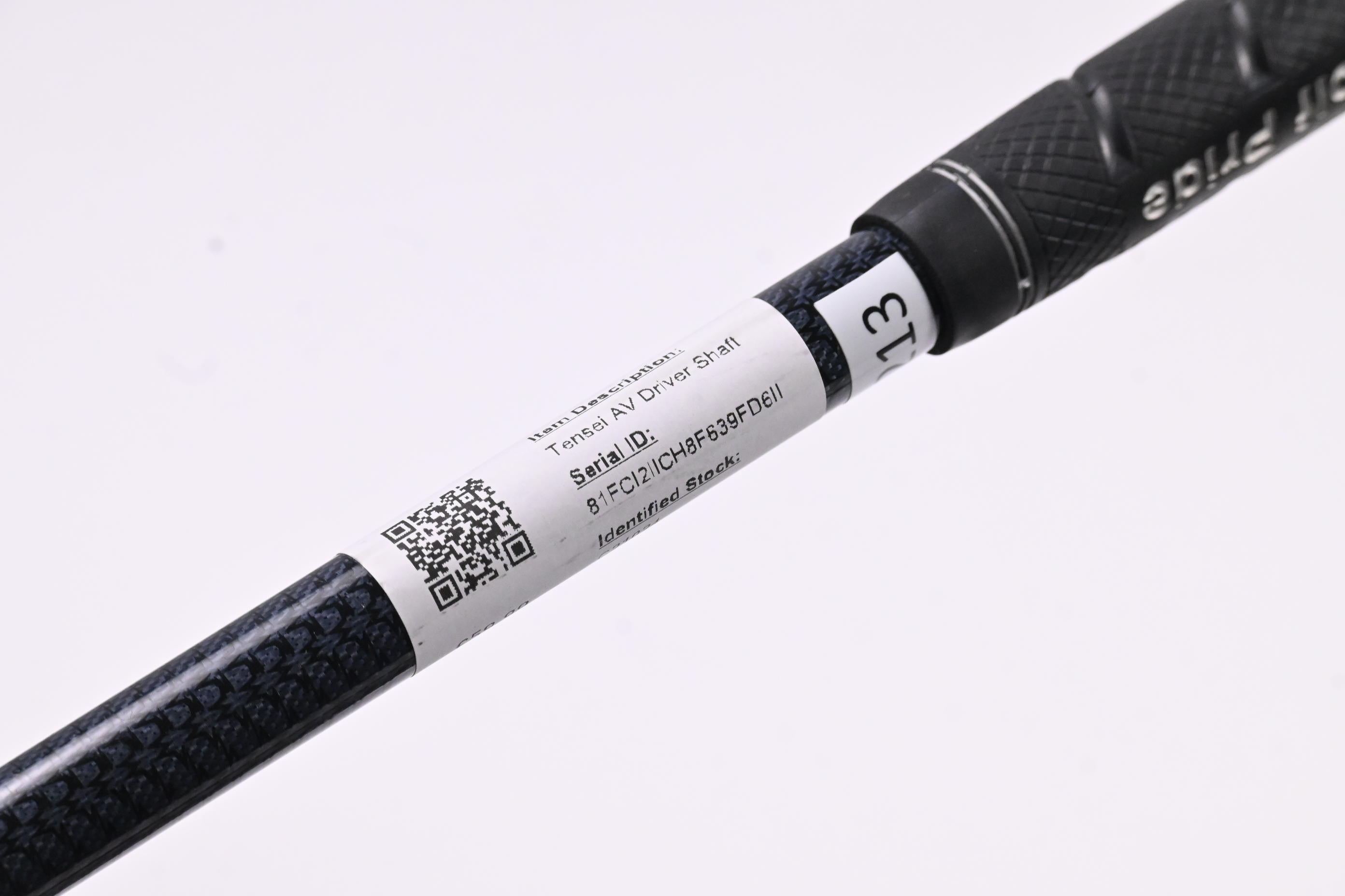 Mitsubishi Tensei AV Blue 55 Driver Shaft / Stiff Flex / Titleist Adapter