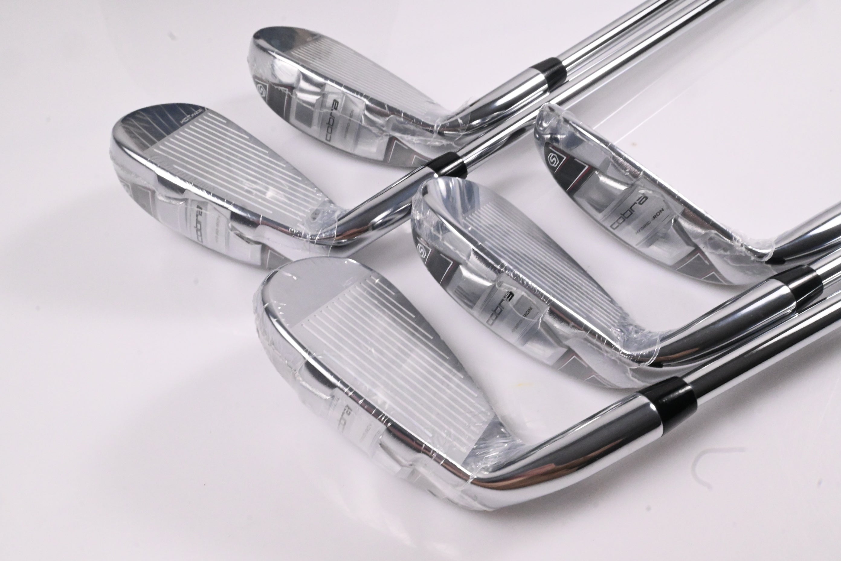 Cobra T-Rail 2023 Hybrid Irons / 7-PW+SW / Regular Flex KBS Tour 90 Shafts