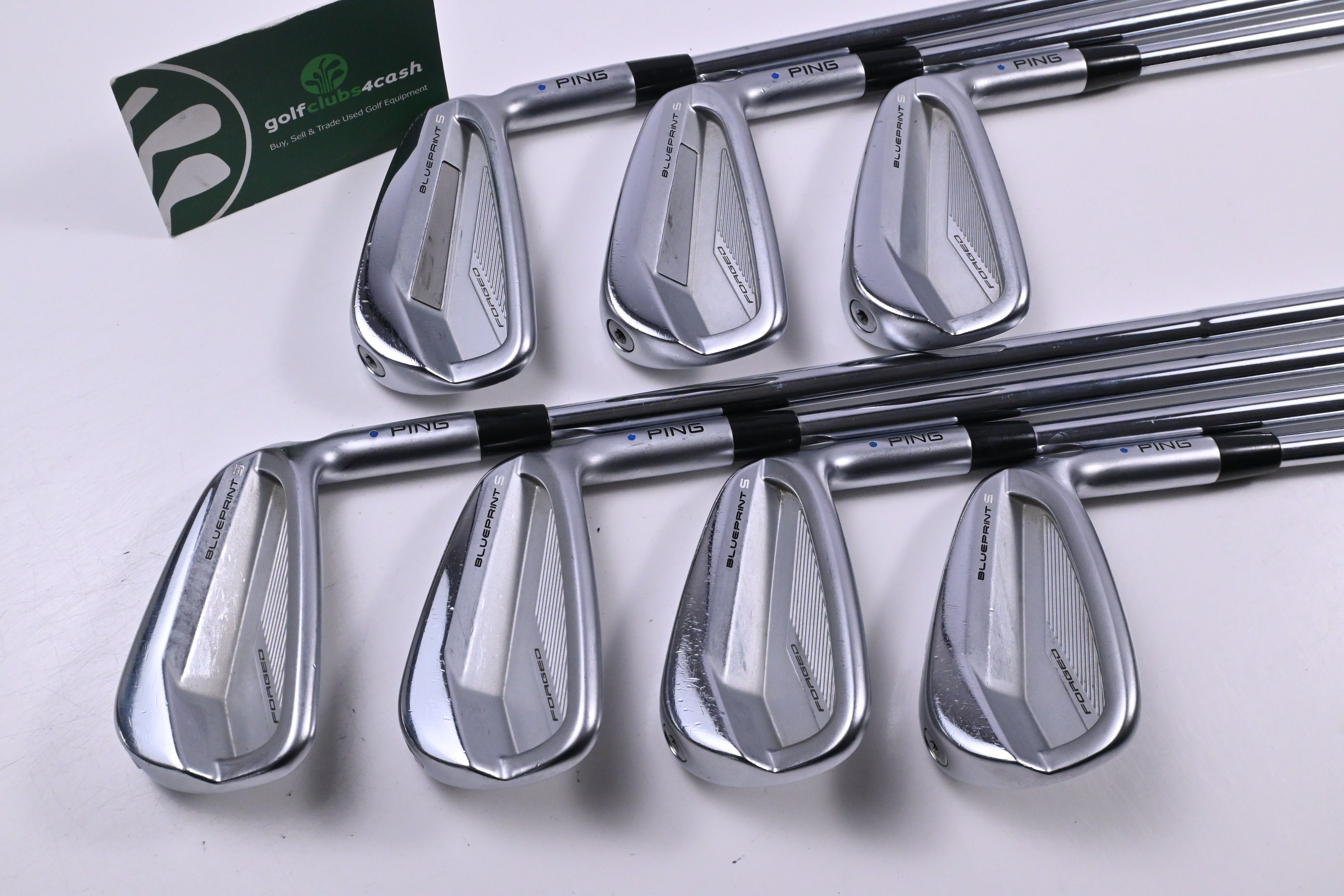Ping Blueprint S Irons / 4-PW / Stiff Flex Dynamic Gold 120 S300 Shafts