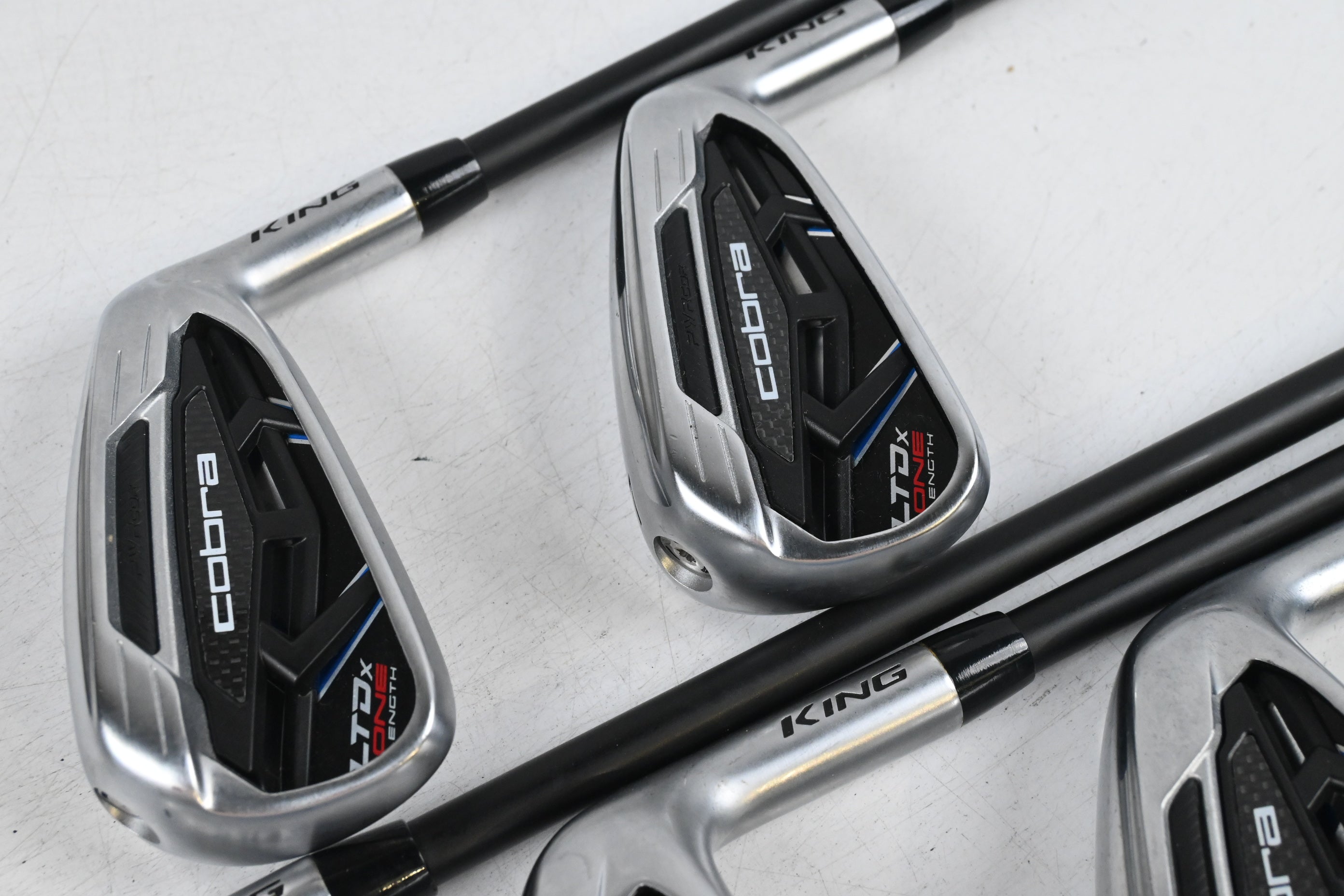 Cobra LTDx One Length Irons / 6-PW / Regular Flex KBS PGI 75 Shafts
