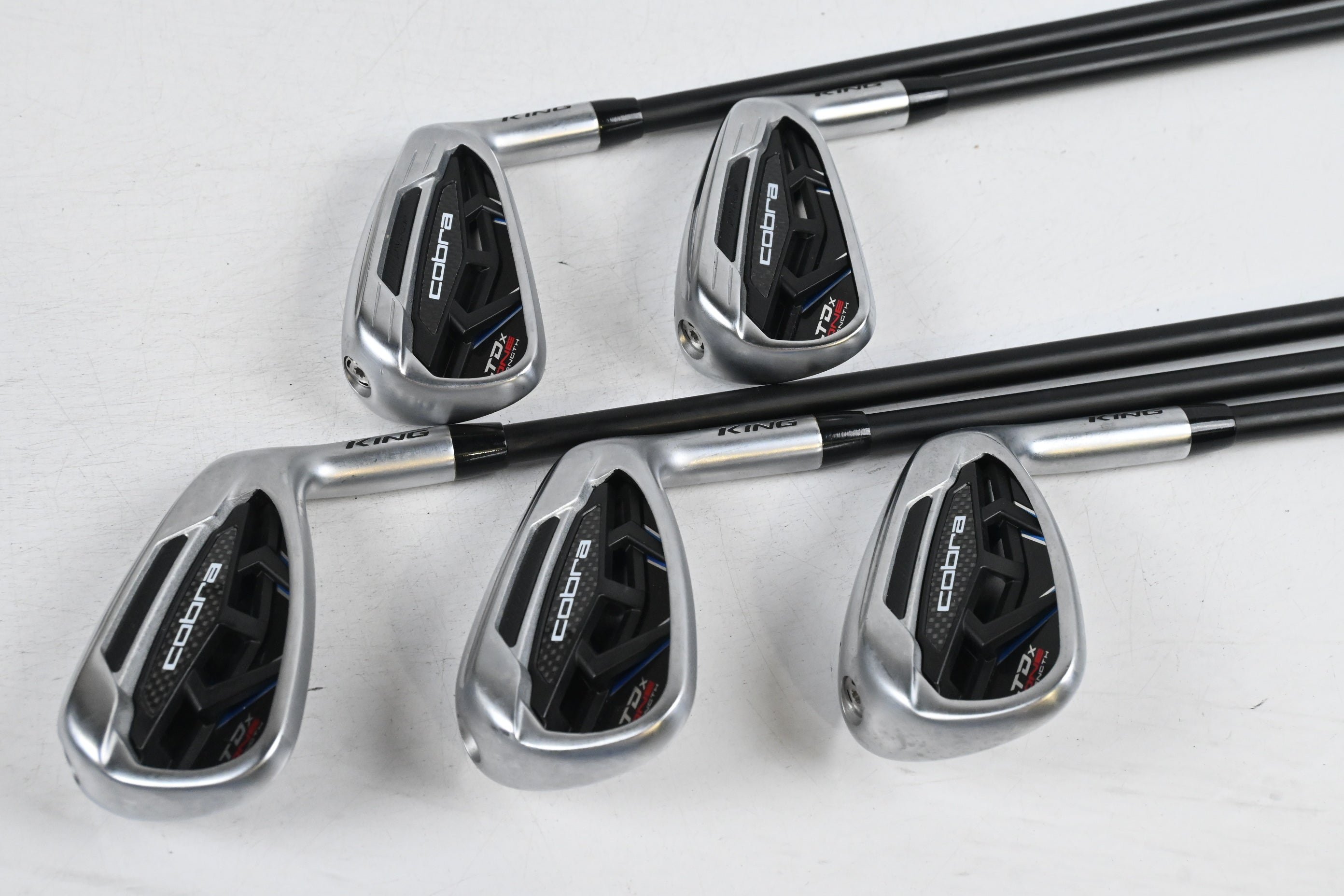 Cobra LTDx One Length Irons / 6-PW / Regular Flex KBS PGI 75 Shafts
