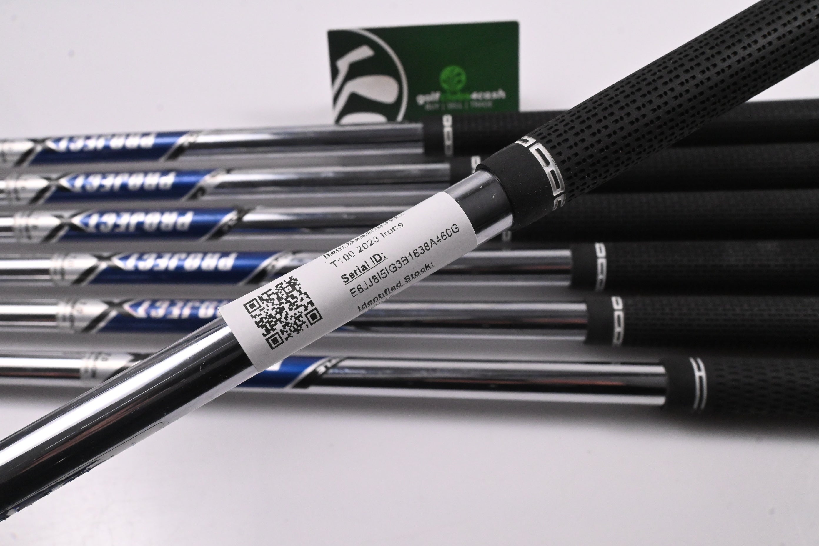 Titleist T100 2023 Irons / 3-9i / TX-Flex Project X Rifle 7.0 Shafts