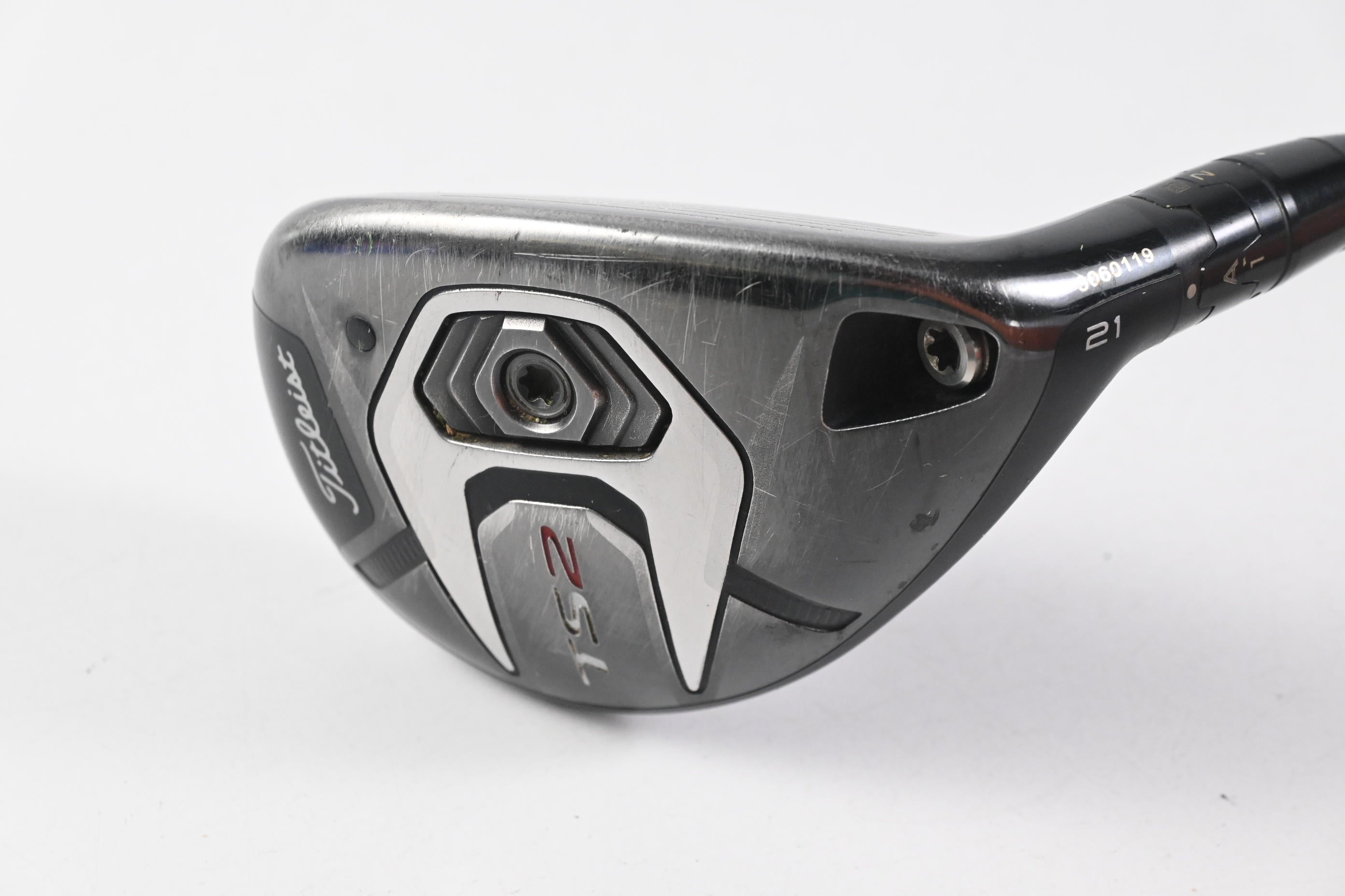 Titleist TS2 #3 Hybrid / 21 Degree / Stiff Flex Kuro Kage Black 60 Shaft