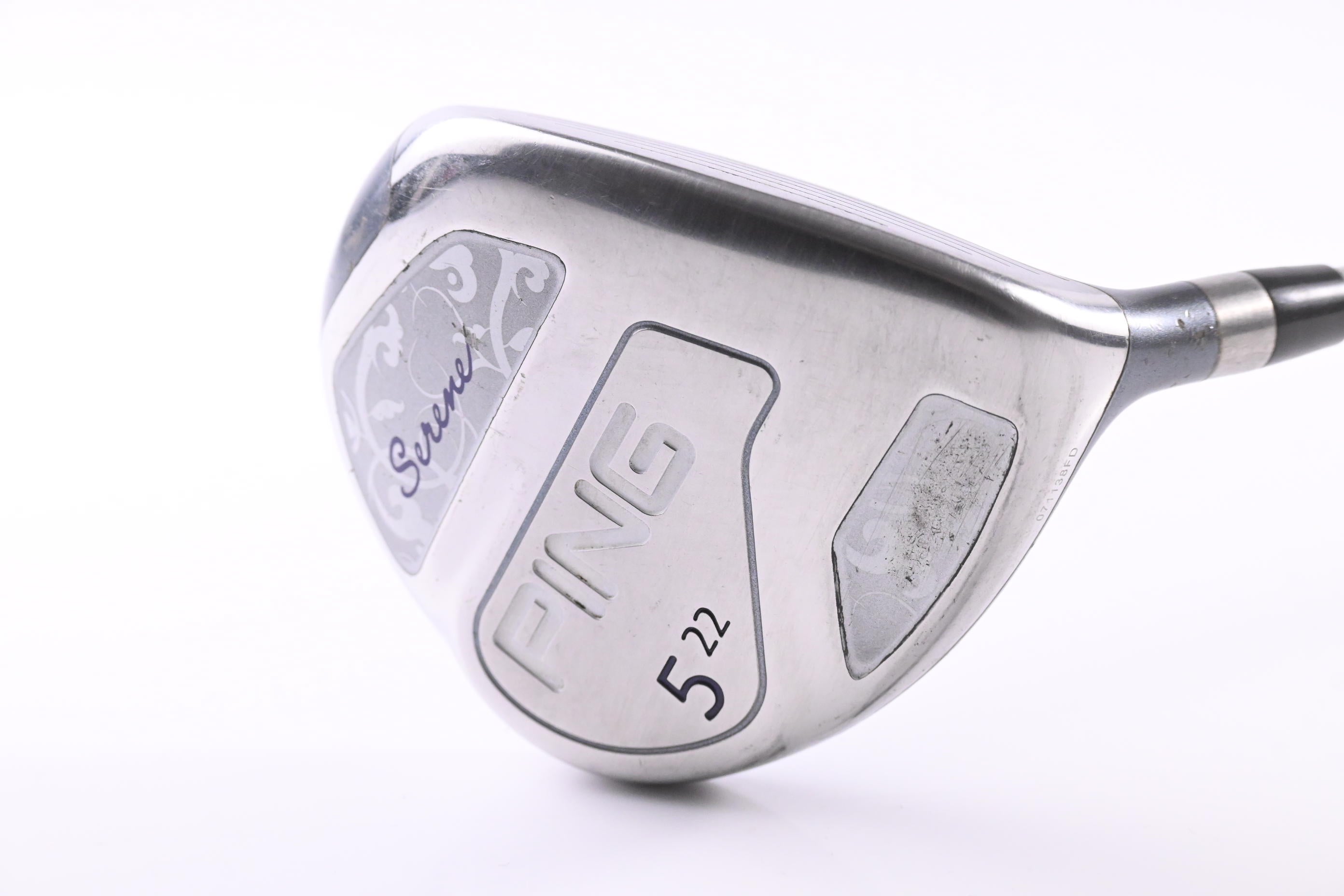 Ladies Ping Serene #5 Wood / 22 Degree / Ladies Flex Ping ULT 210 Shaft